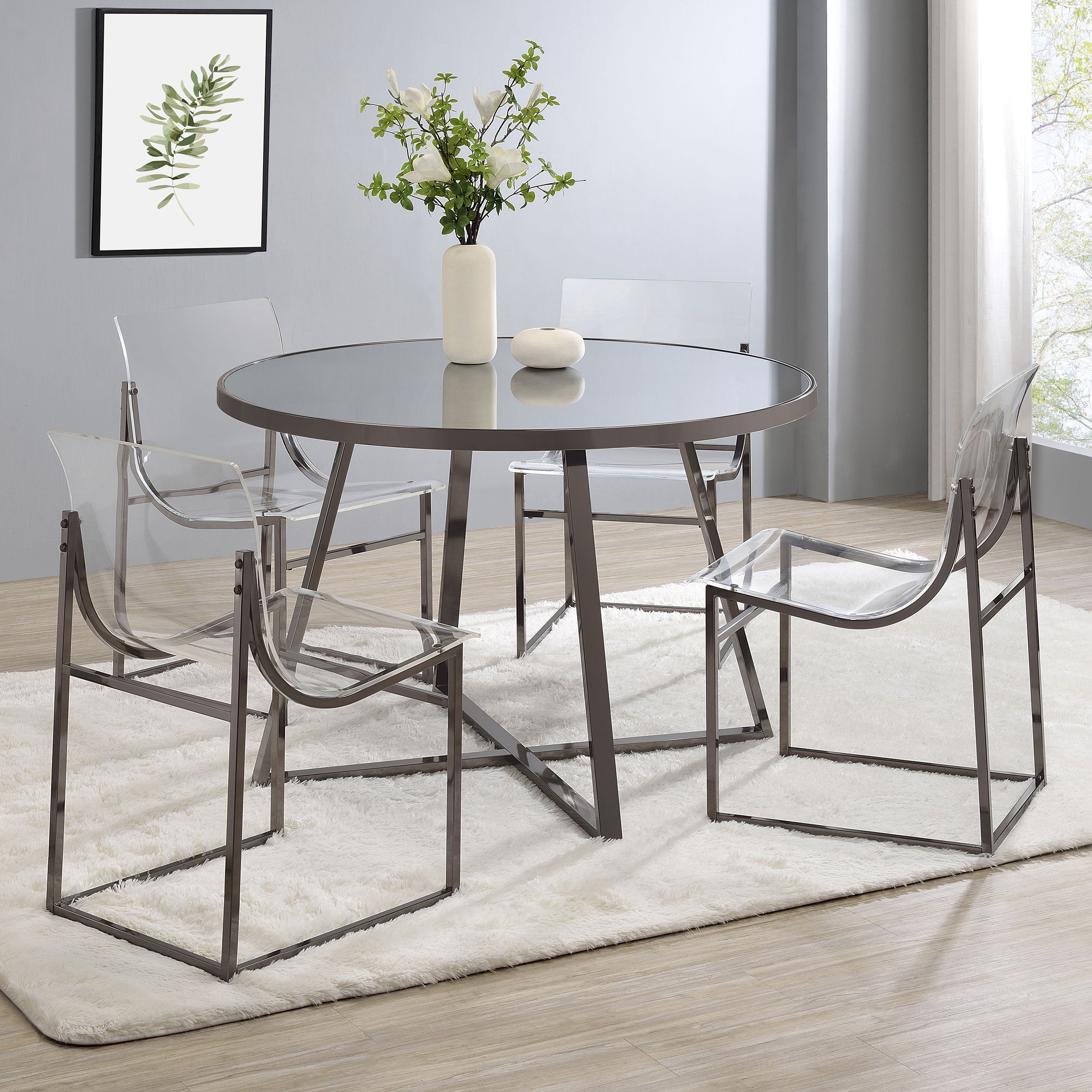 Jillian Dining Set - Ideal Furniture (Fresno,CA)