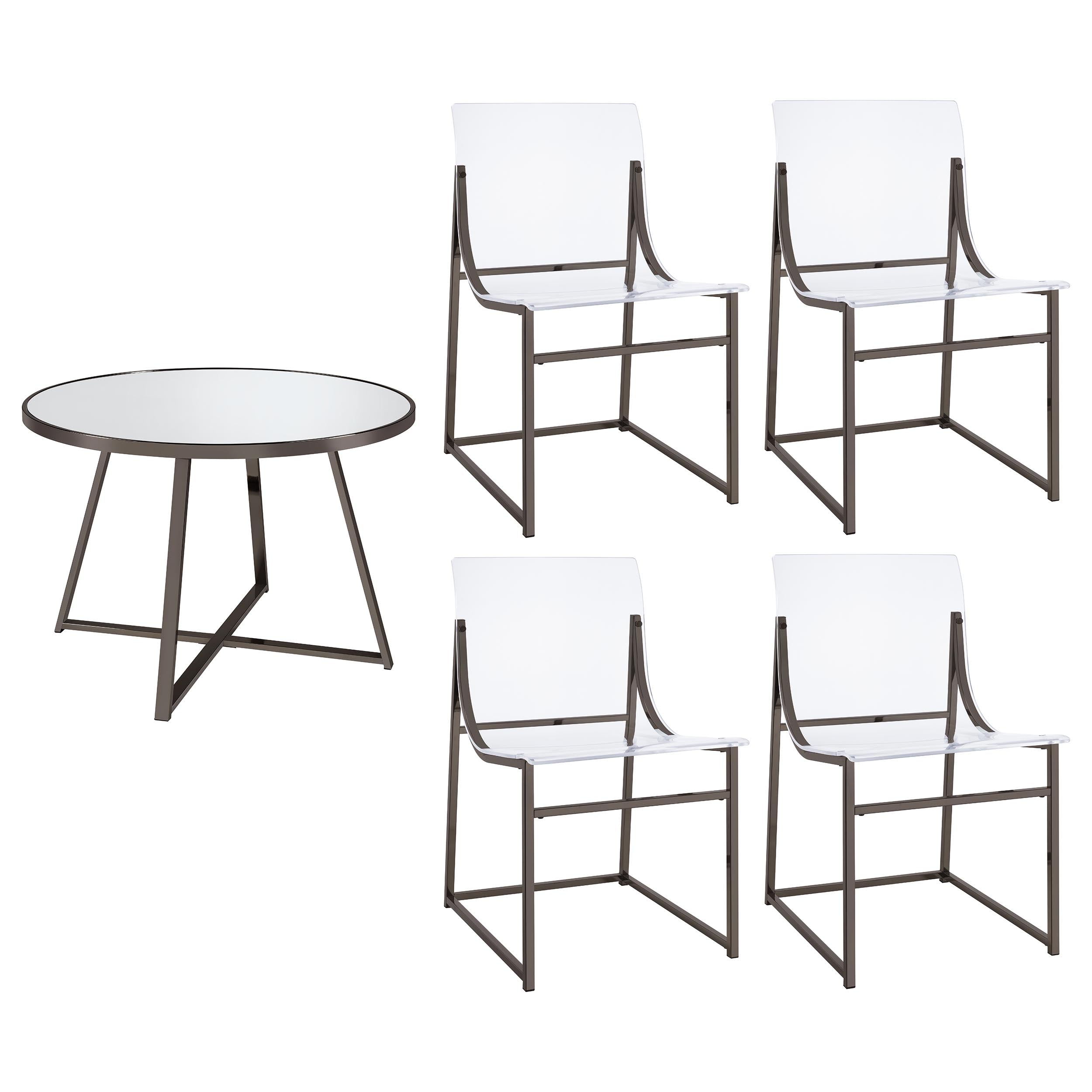 Jillian Dining Set - Ideal Furniture (Fresno,CA)