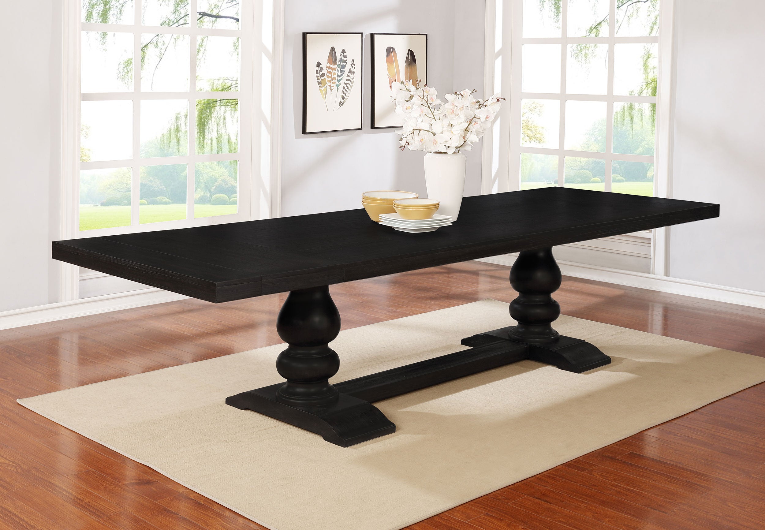 Phelps Extension Dining Table - Ideal Furniture (Fresno,CA)