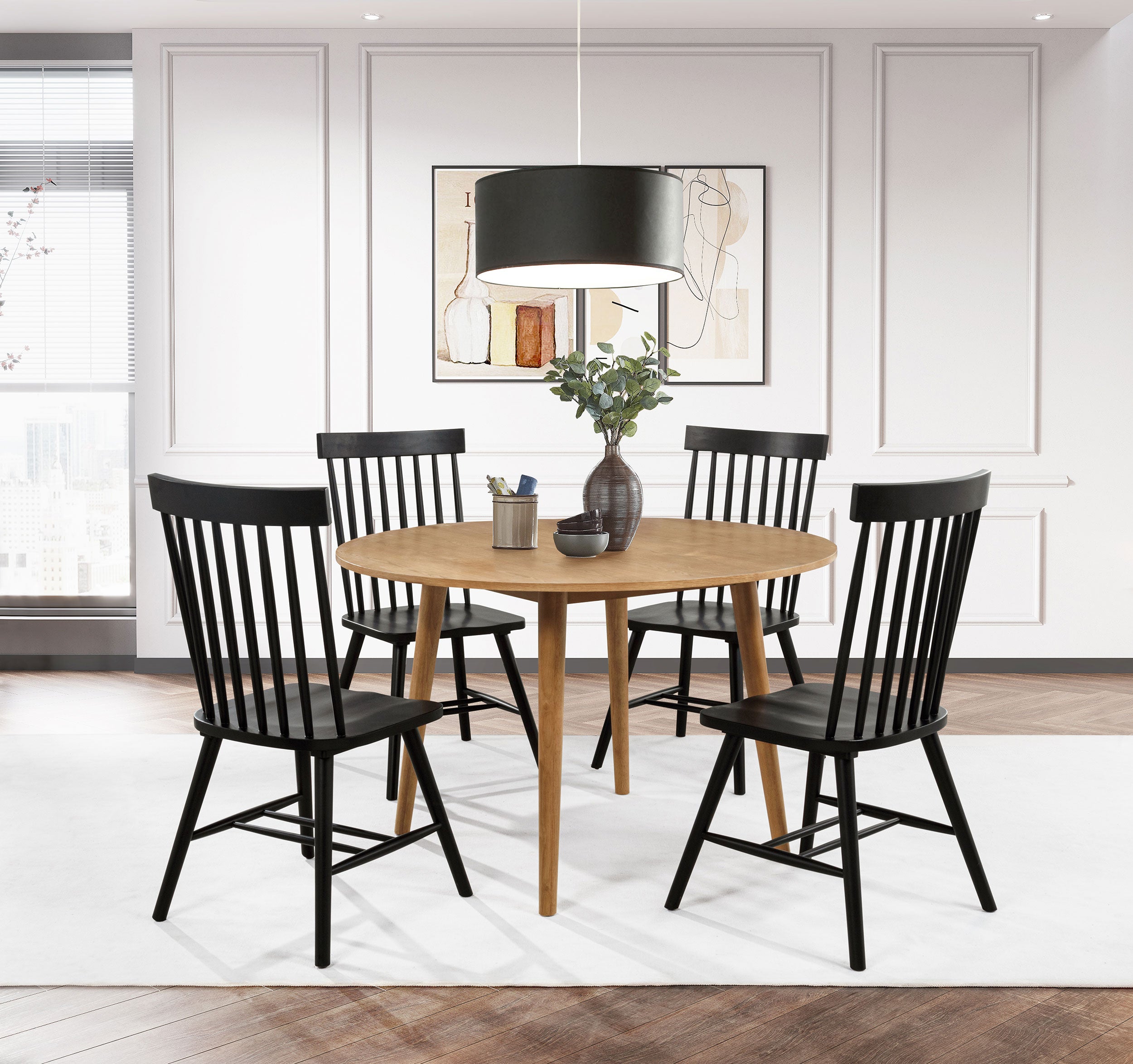 Andrews Dining Set - Ideal Furniture (Fresno,CA)