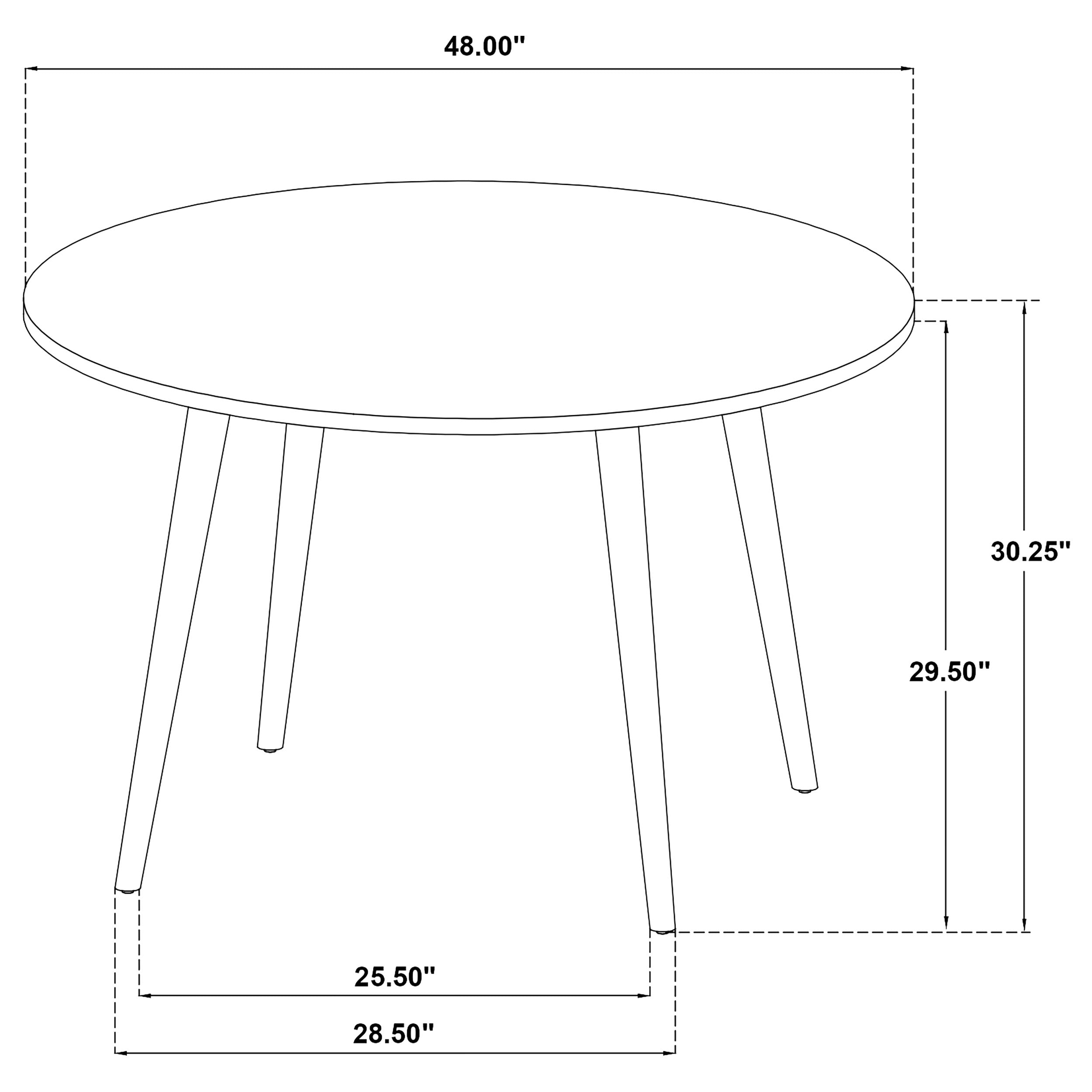 Andrews Dining Table - Ideal Furniture (Fresno,CA)