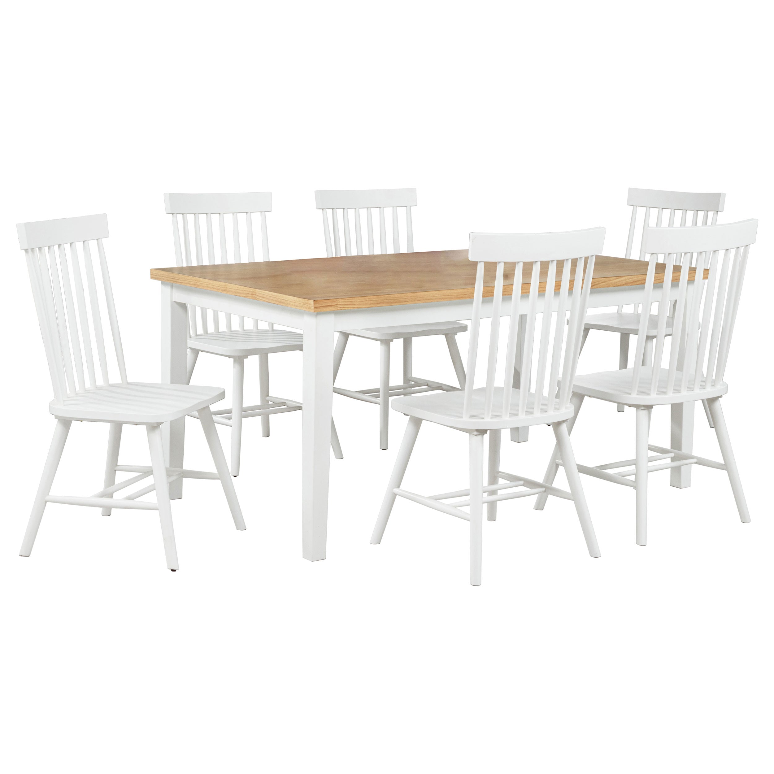 Andrews Dining Set - Ideal Furniture (Fresno,CA)