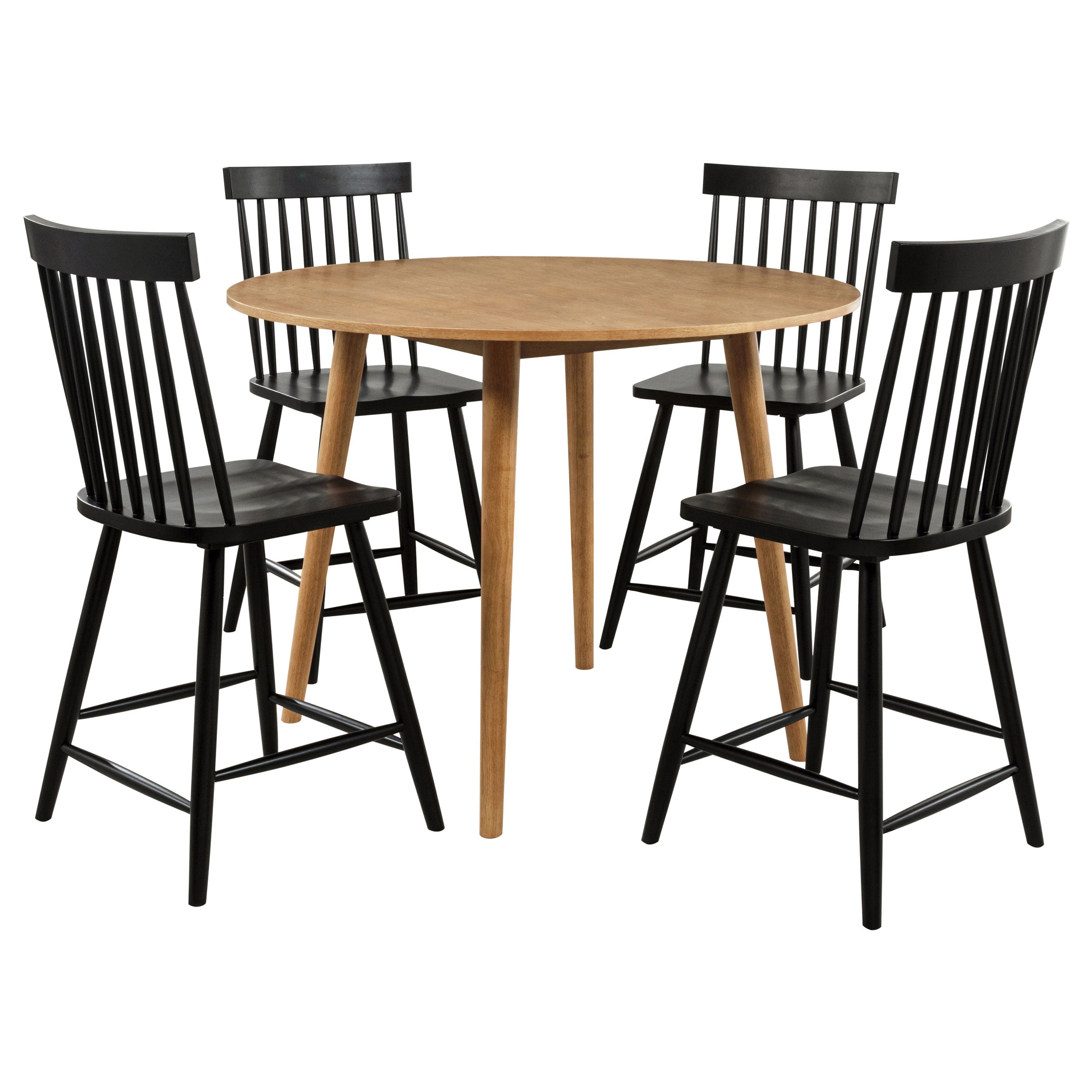 Andrews Counter Height Dining Set - Ideal Furniture (Fresno,CA)