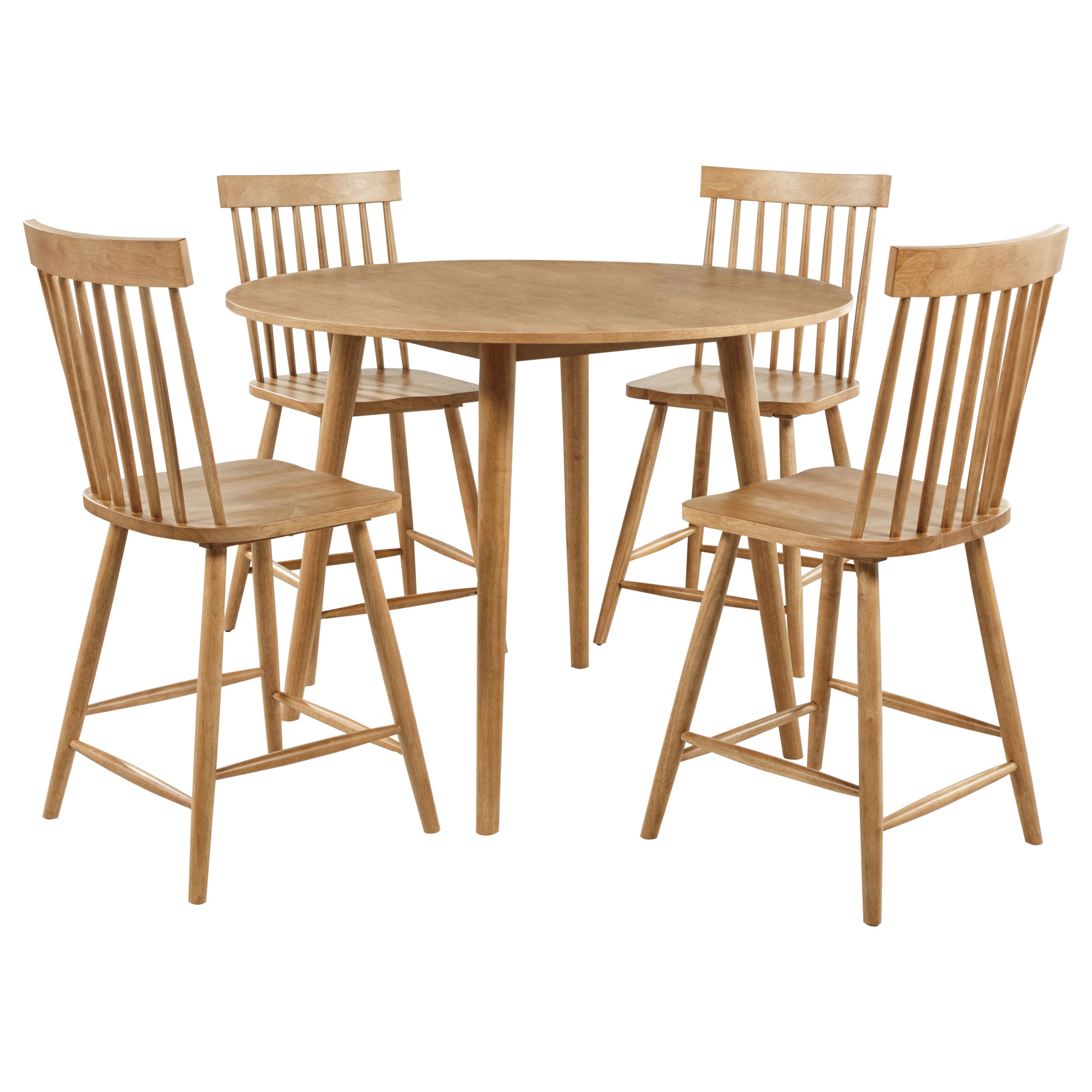 Andrews Counter Height Dining Set - Ideal Furniture (Fresno,CA)
