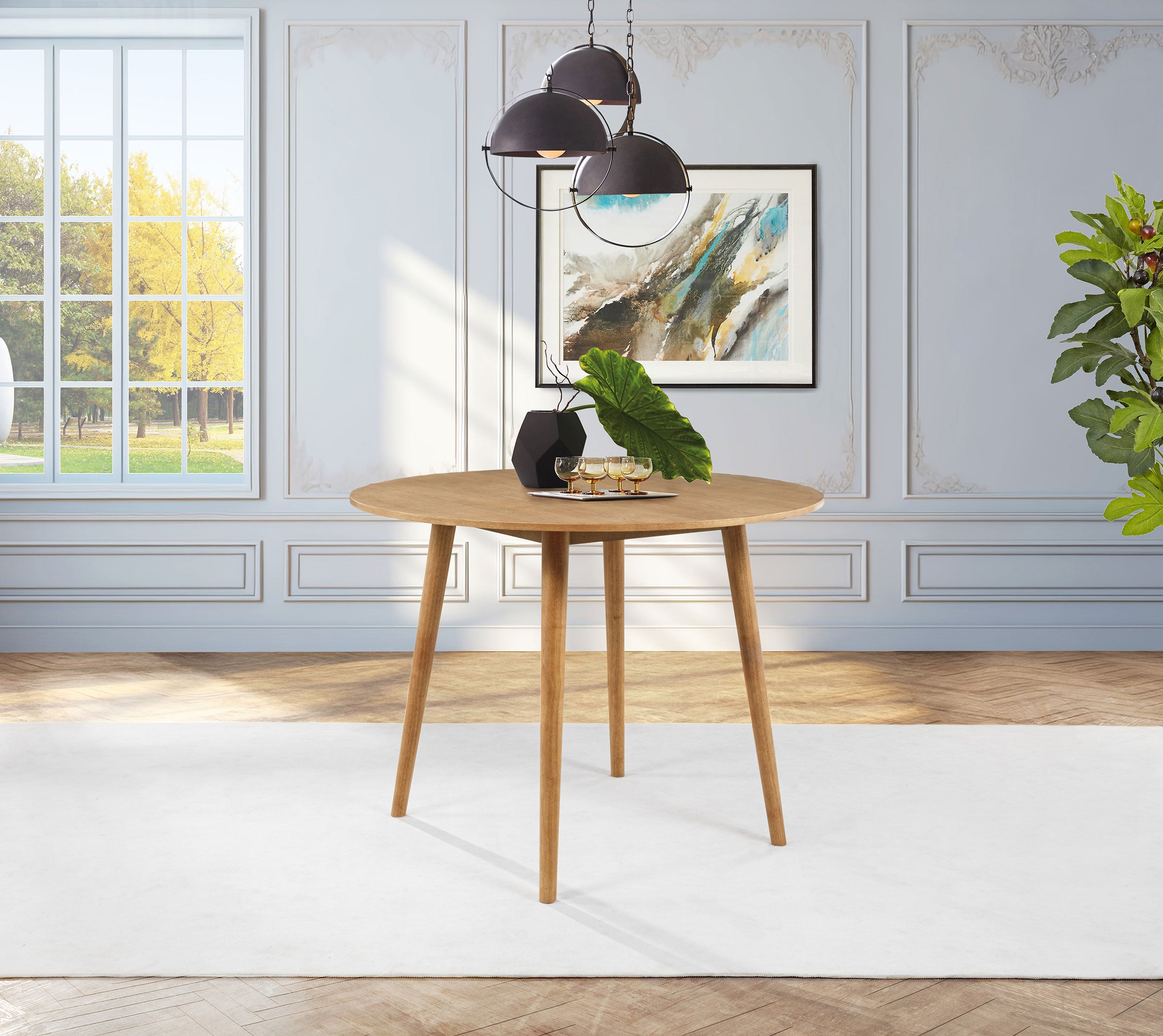 Andrews Counter Height Dining Table - Ideal Furniture (Fresno,CA)