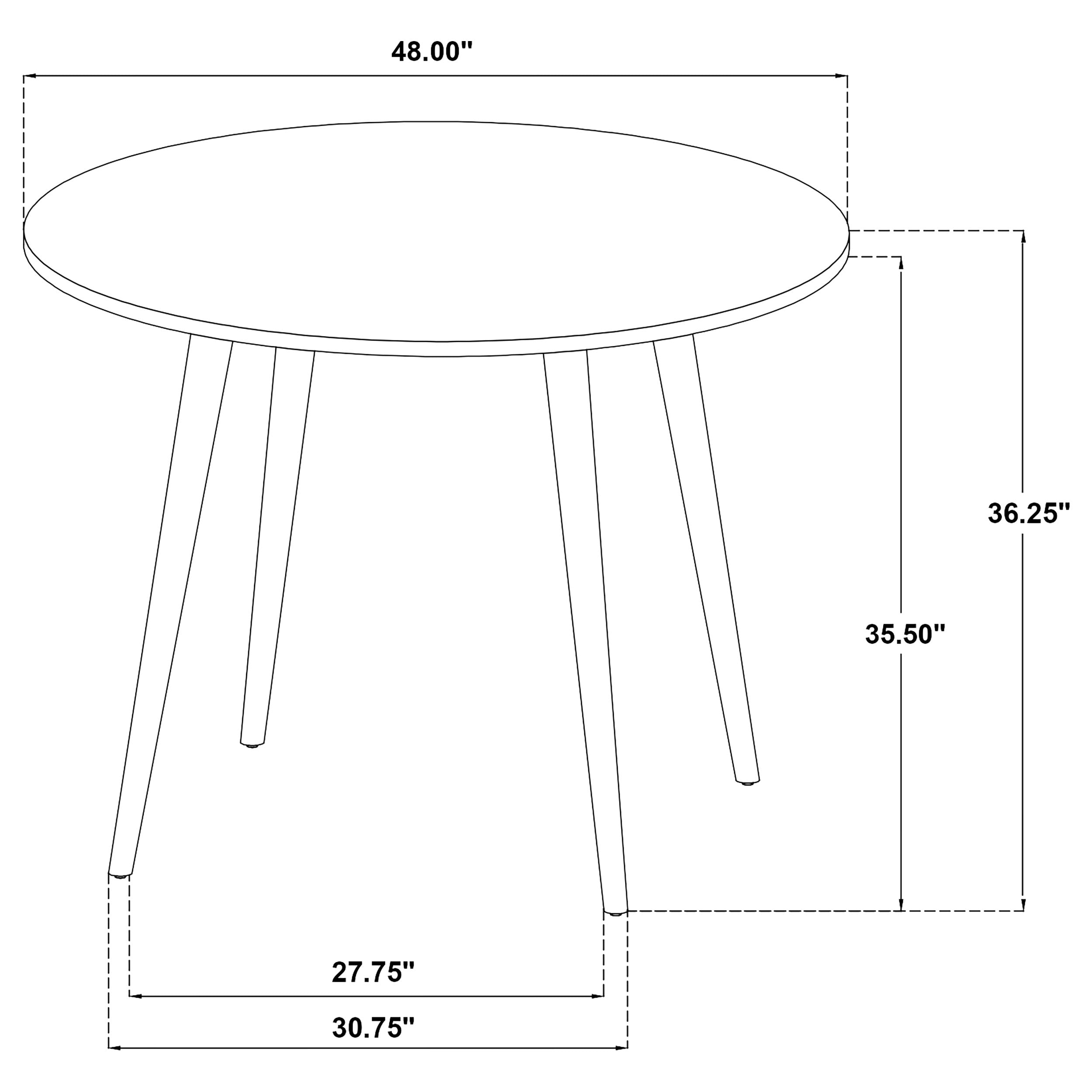 Andrews Counter Height Dining Table - Ideal Furniture (Fresno,CA)