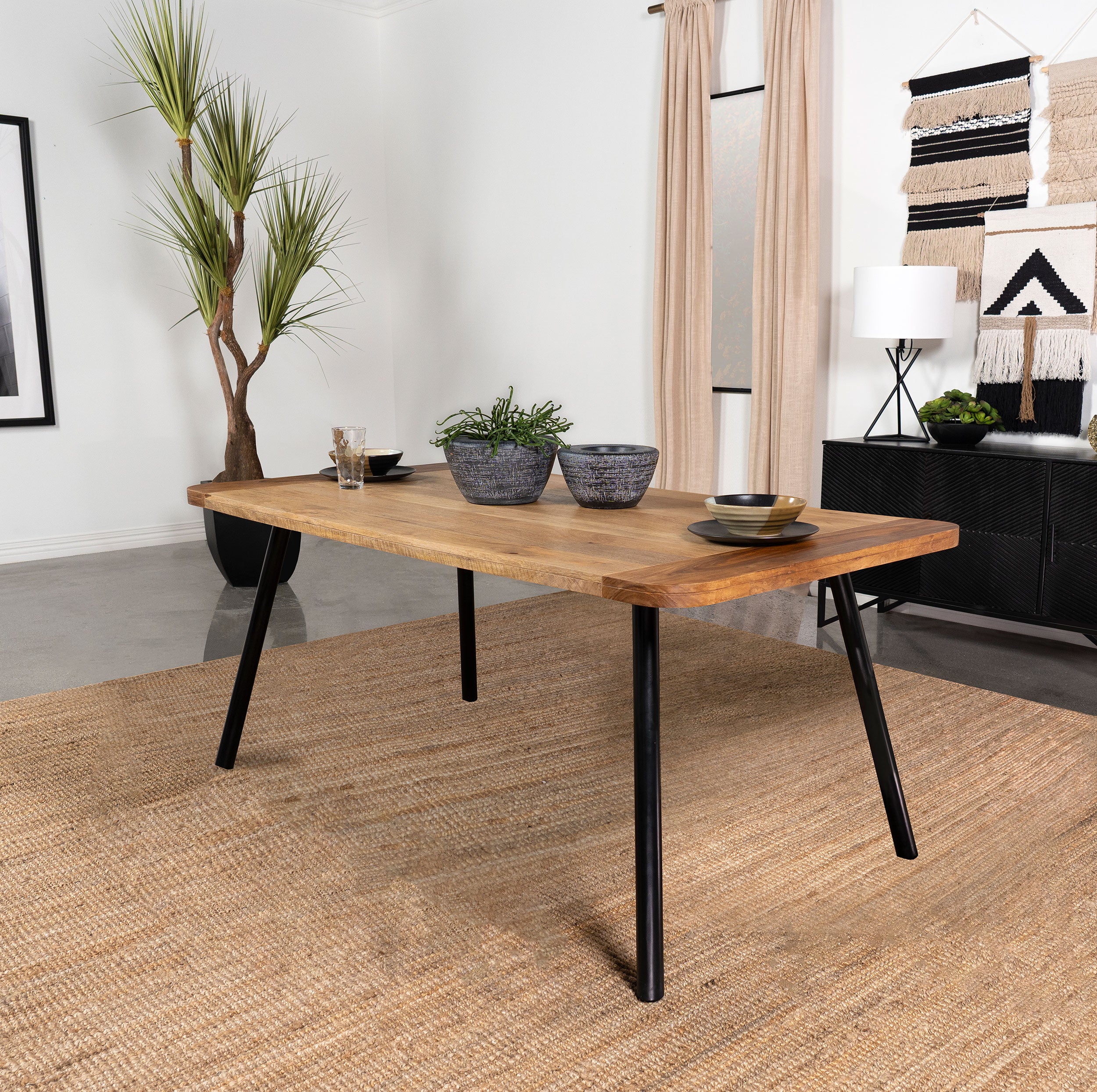 Maverick Dining Table - Ideal Furniture (Fresno,CA)