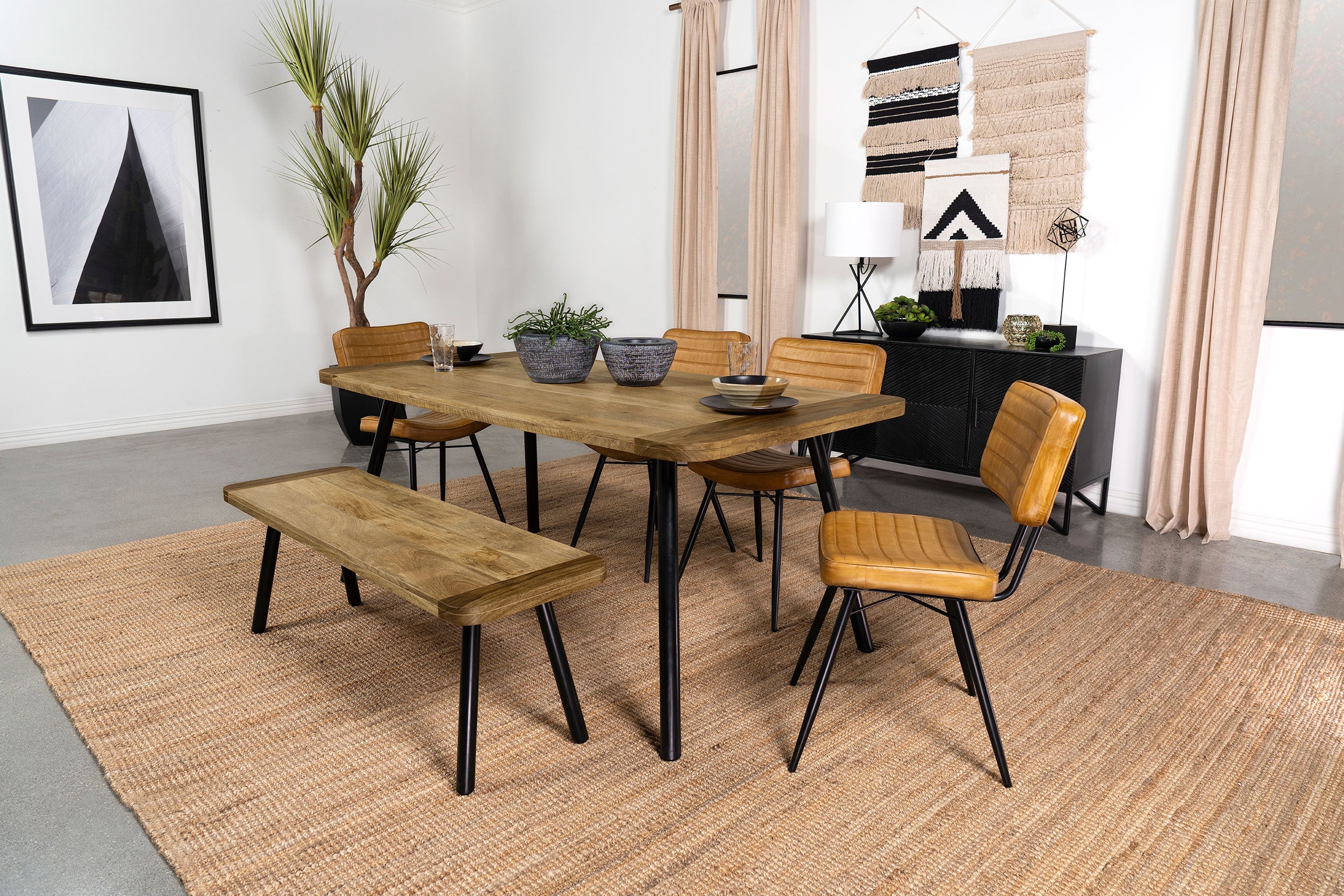 Maverick Dining Table - Ideal Furniture (Fresno,CA)