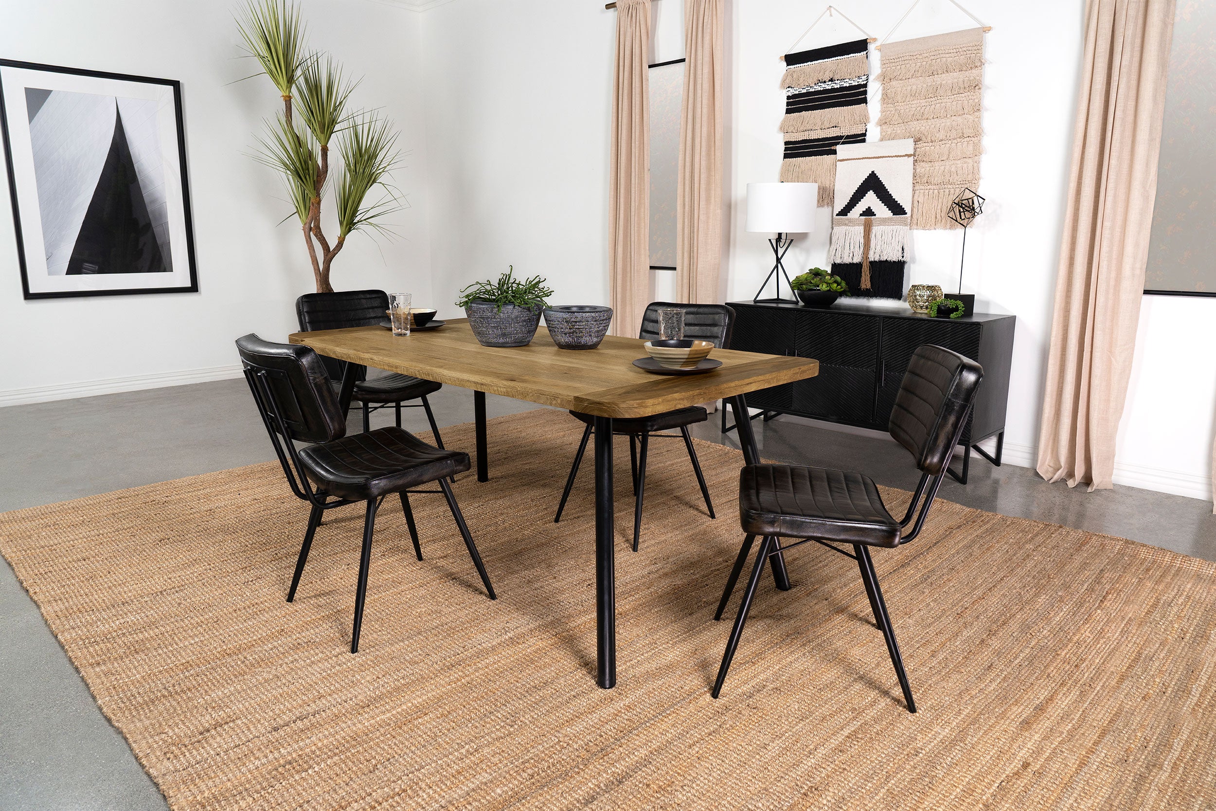 Maverick Dining Table - Ideal Furniture (Fresno,CA)