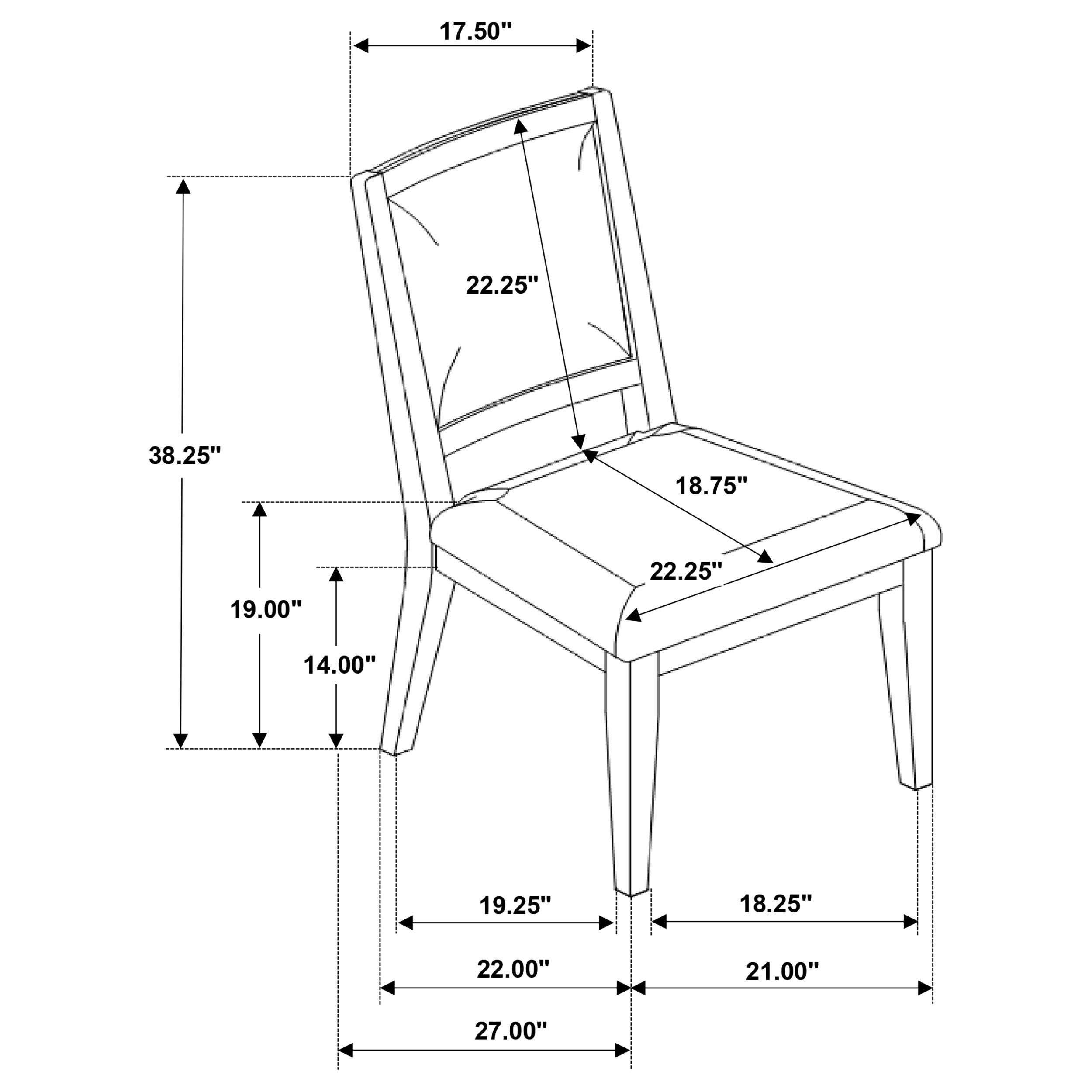 Trofello Dining Side Chair - Ideal Furniture (Fresno,CA)