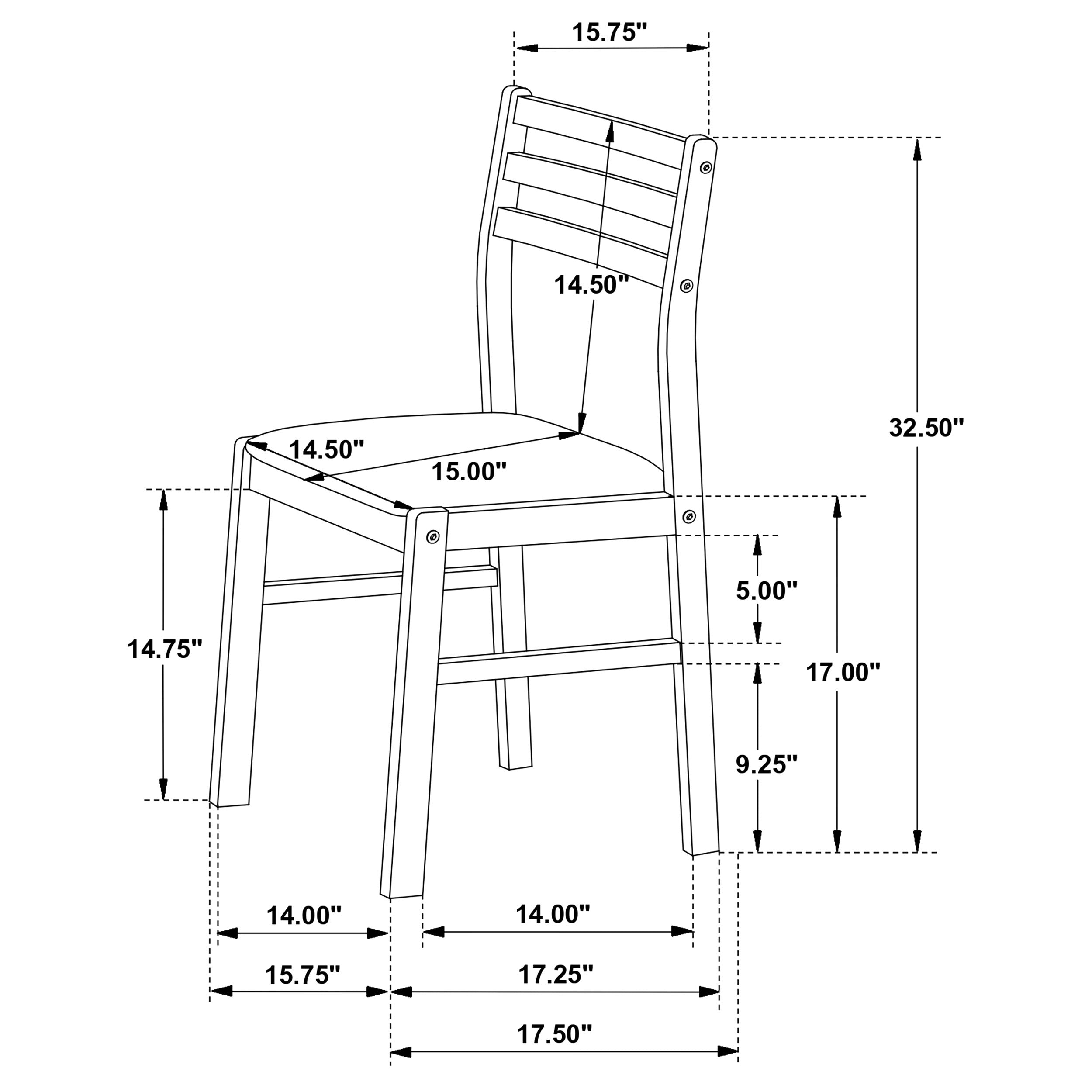 Bucknell Dining Set - Ideal Furniture (Fresno,CA)