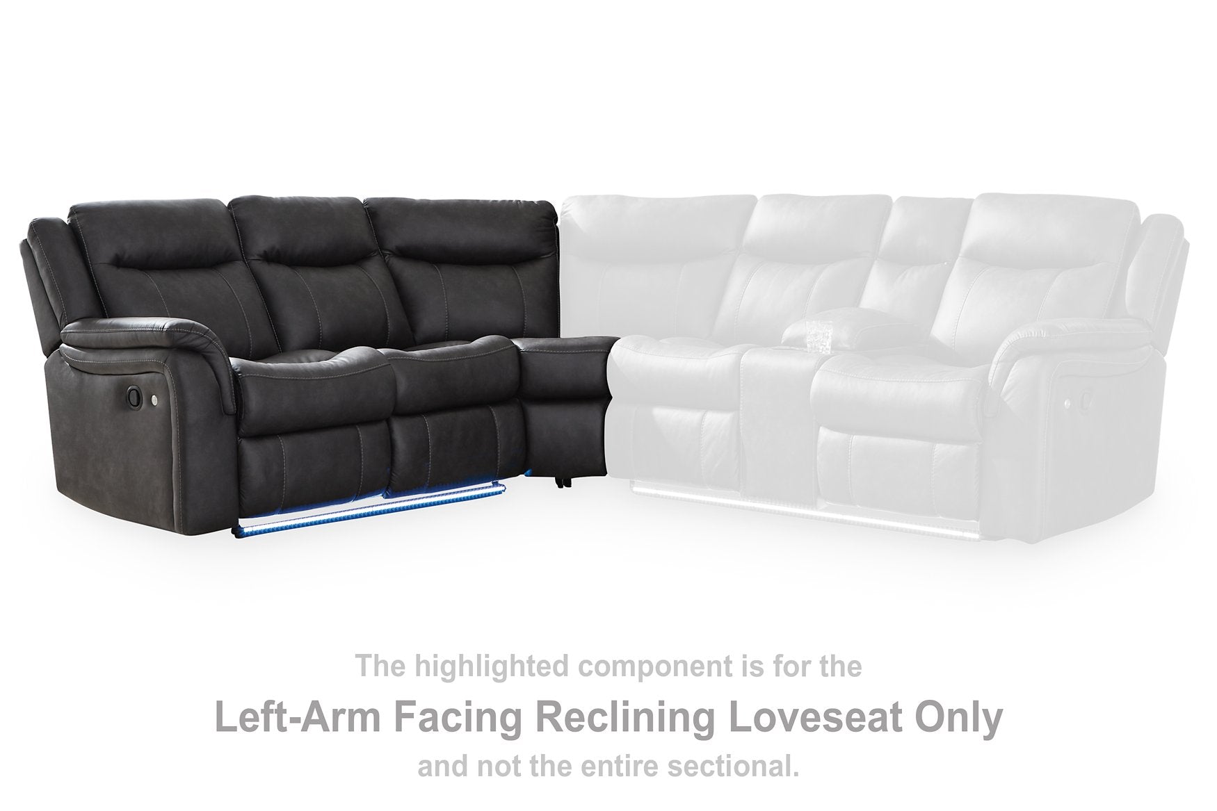 Sultan Meadow Reclining Sectional - Ideal Furniture (Fresno,CA)