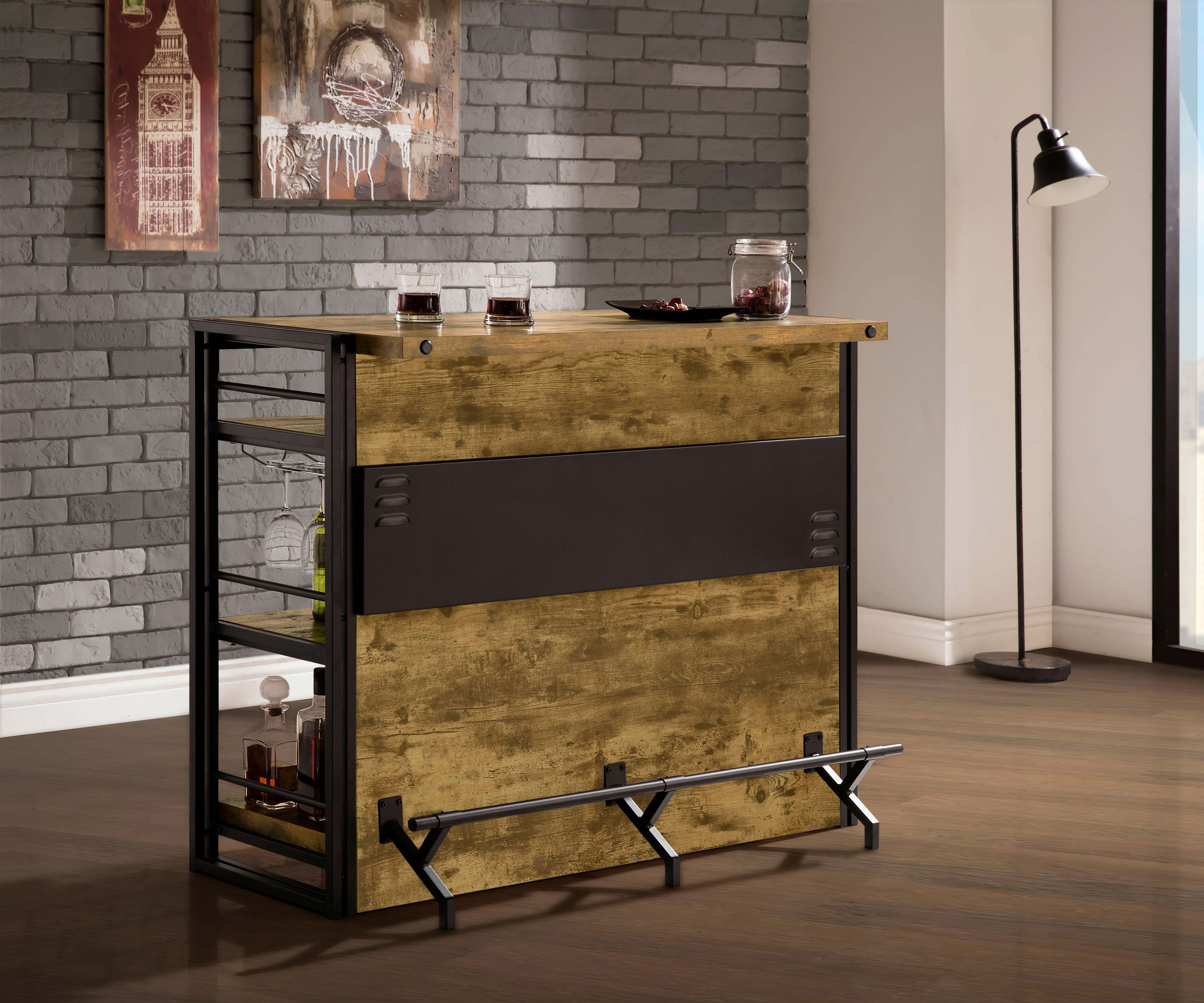 Renaldi Home Bar - Ideal Furniture (Fresno,CA)