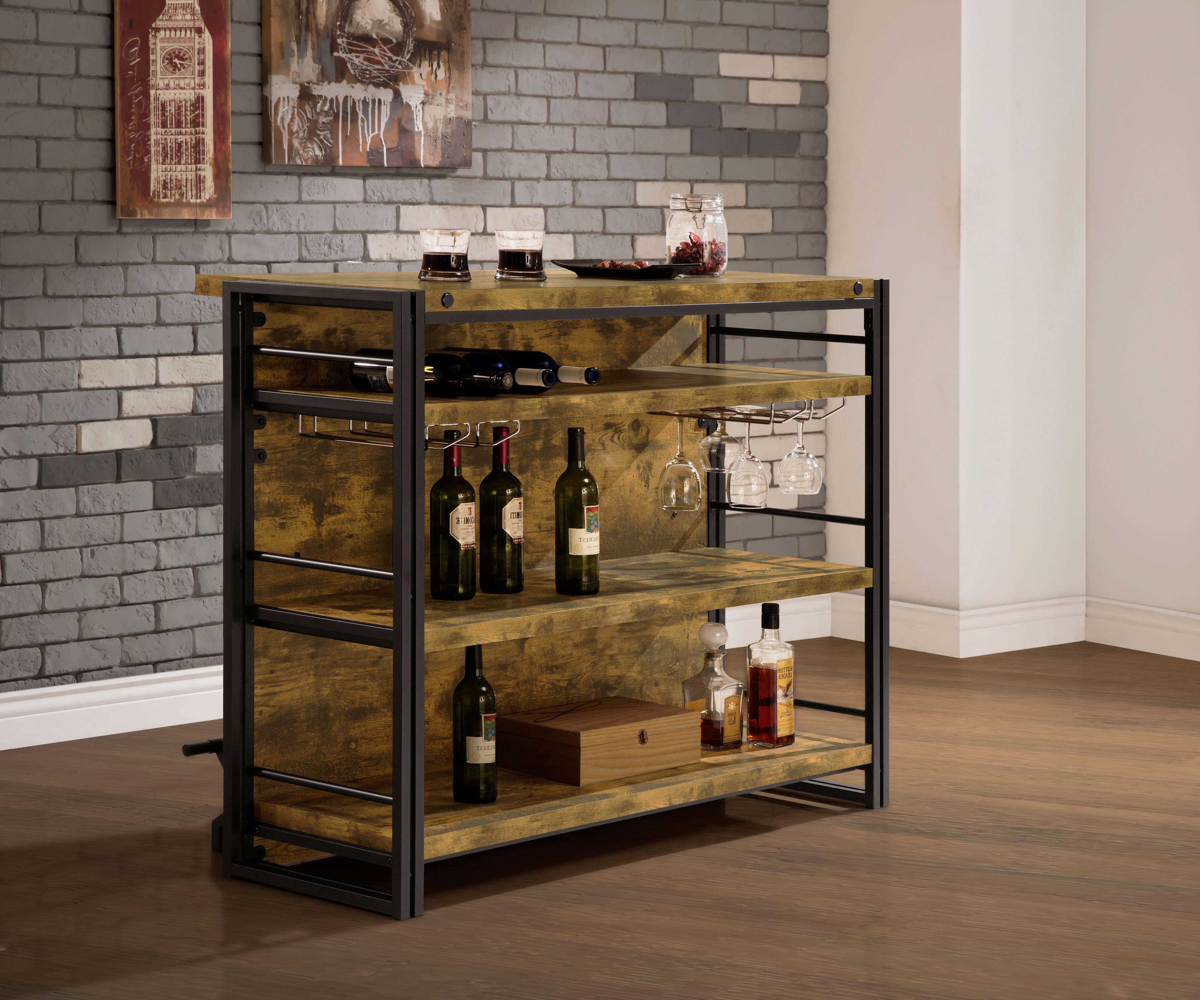 Renaldi Home Bar - Ideal Furniture (Fresno,CA)