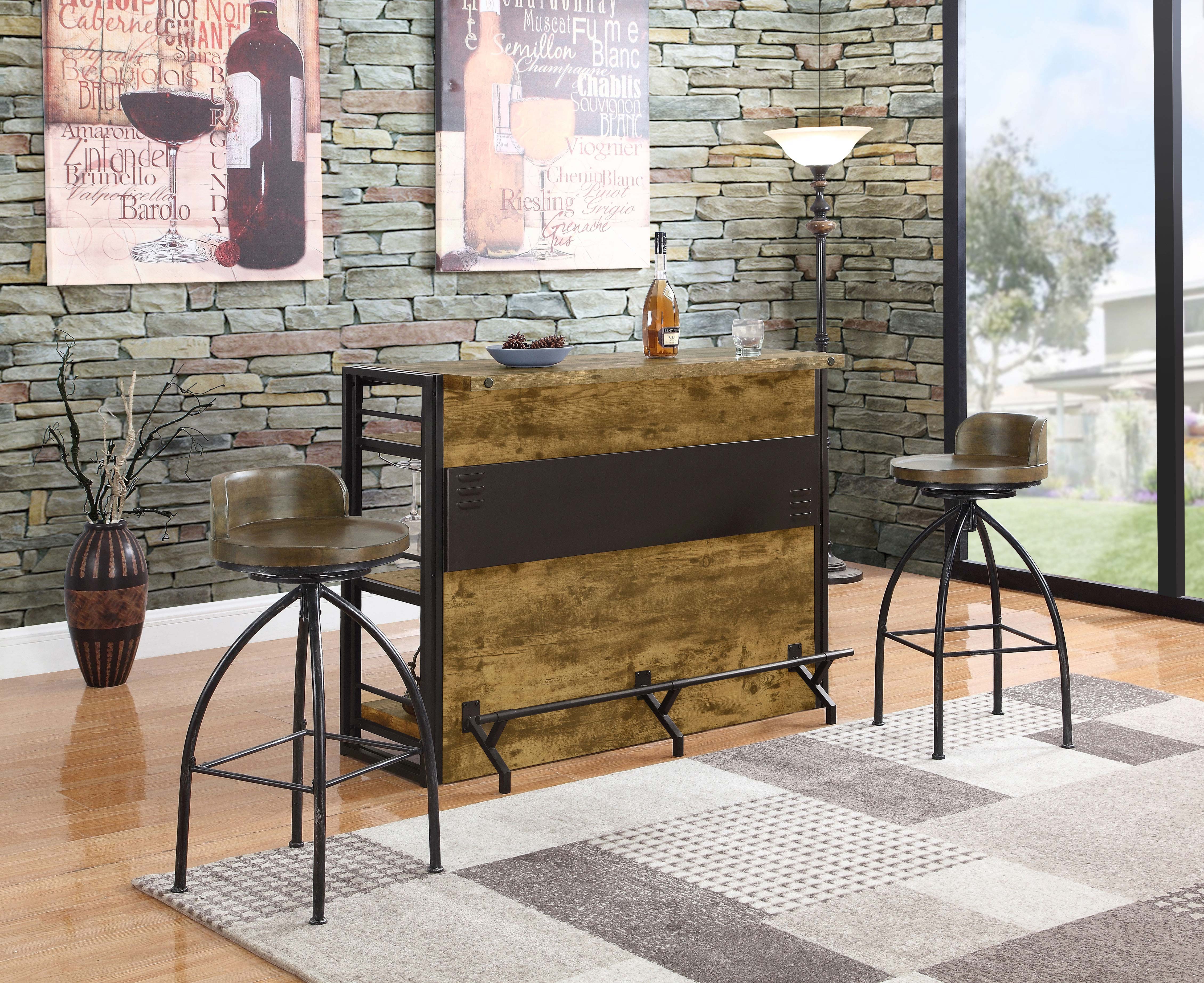 Renaldi Home Bar - Ideal Furniture (Fresno,CA)