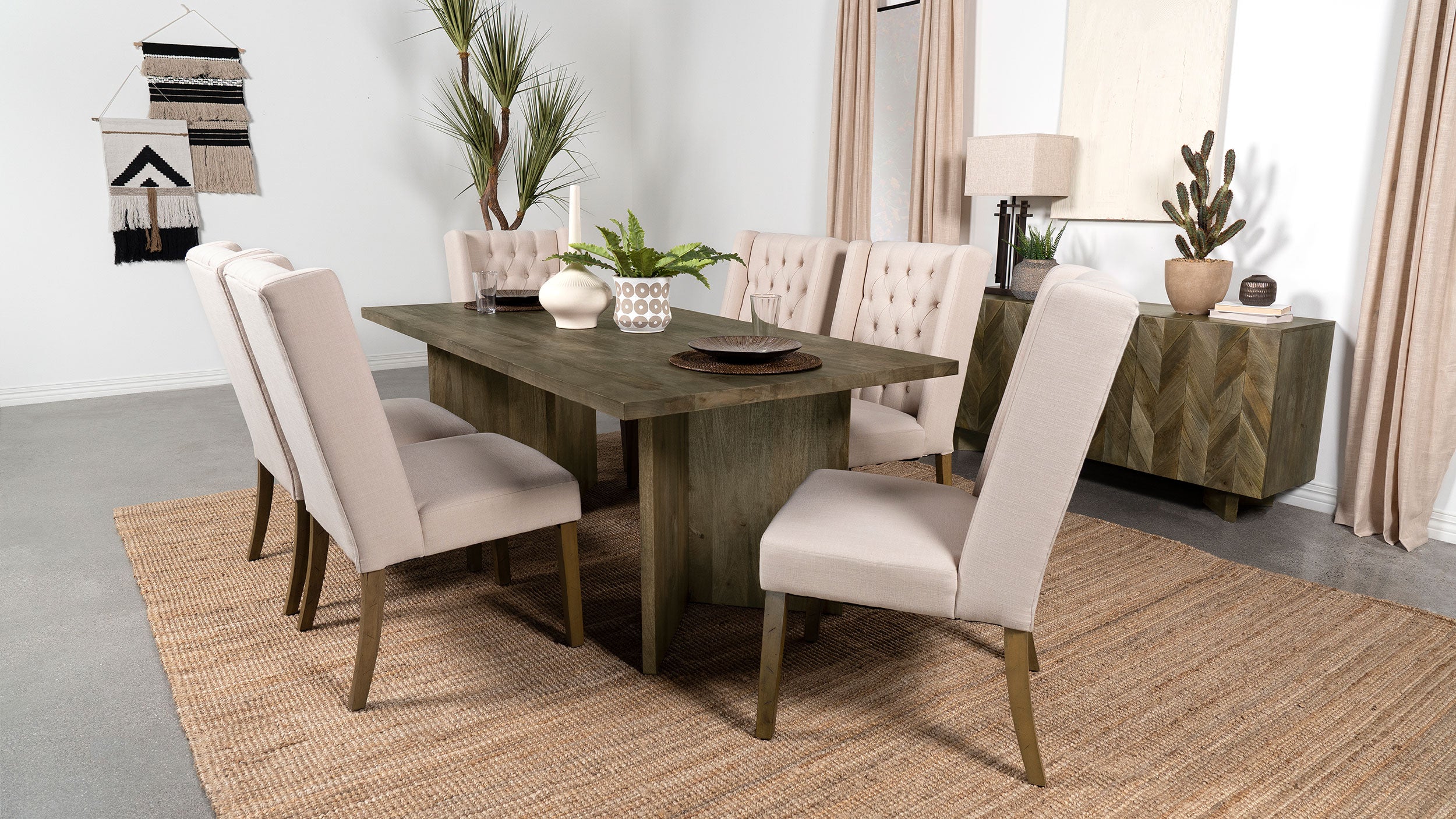 Tyler Dining Table - Ideal Furniture (Fresno,CA)