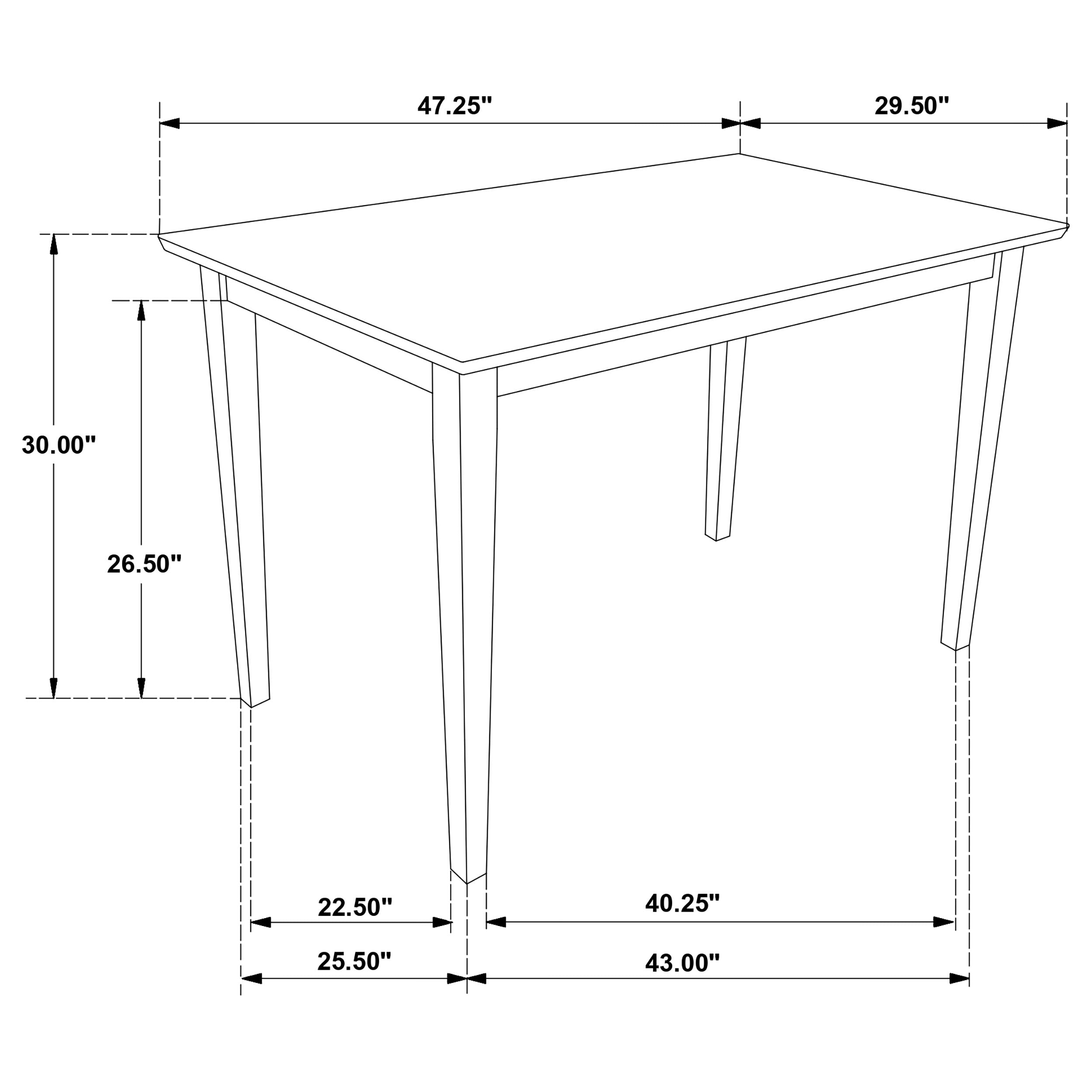 Gomez Dining Set - Ideal Furniture (Fresno,CA)