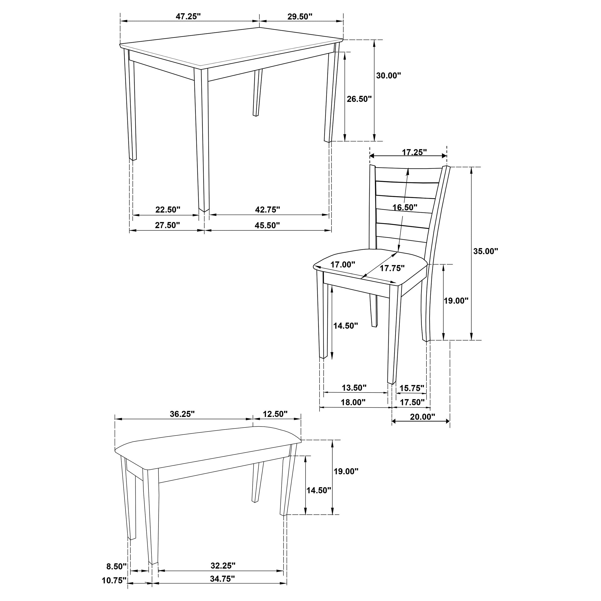 Guillen Dining Set - Ideal Furniture (Fresno,CA)