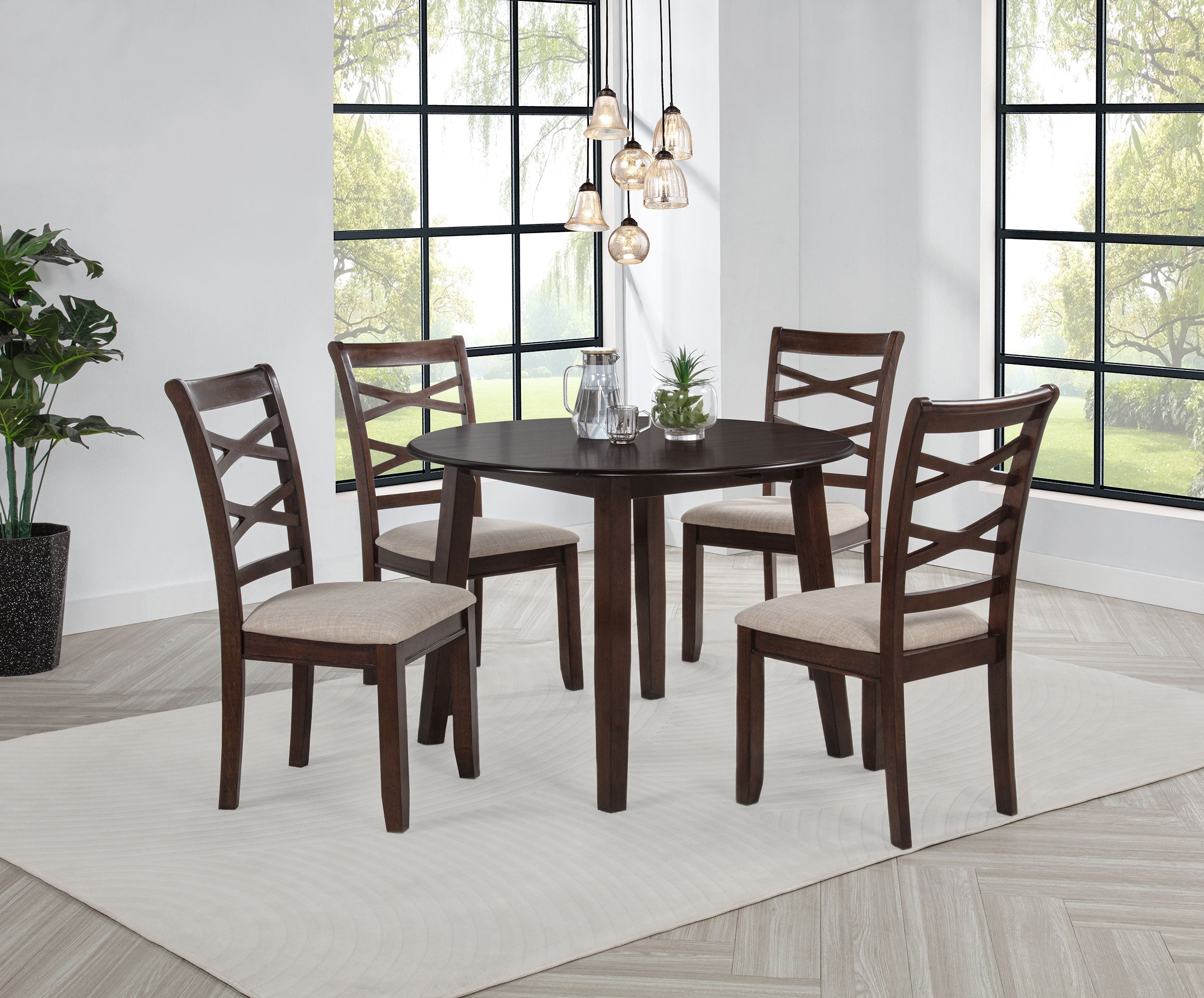 Barton Dining Set - Ideal Furniture (Fresno,CA)