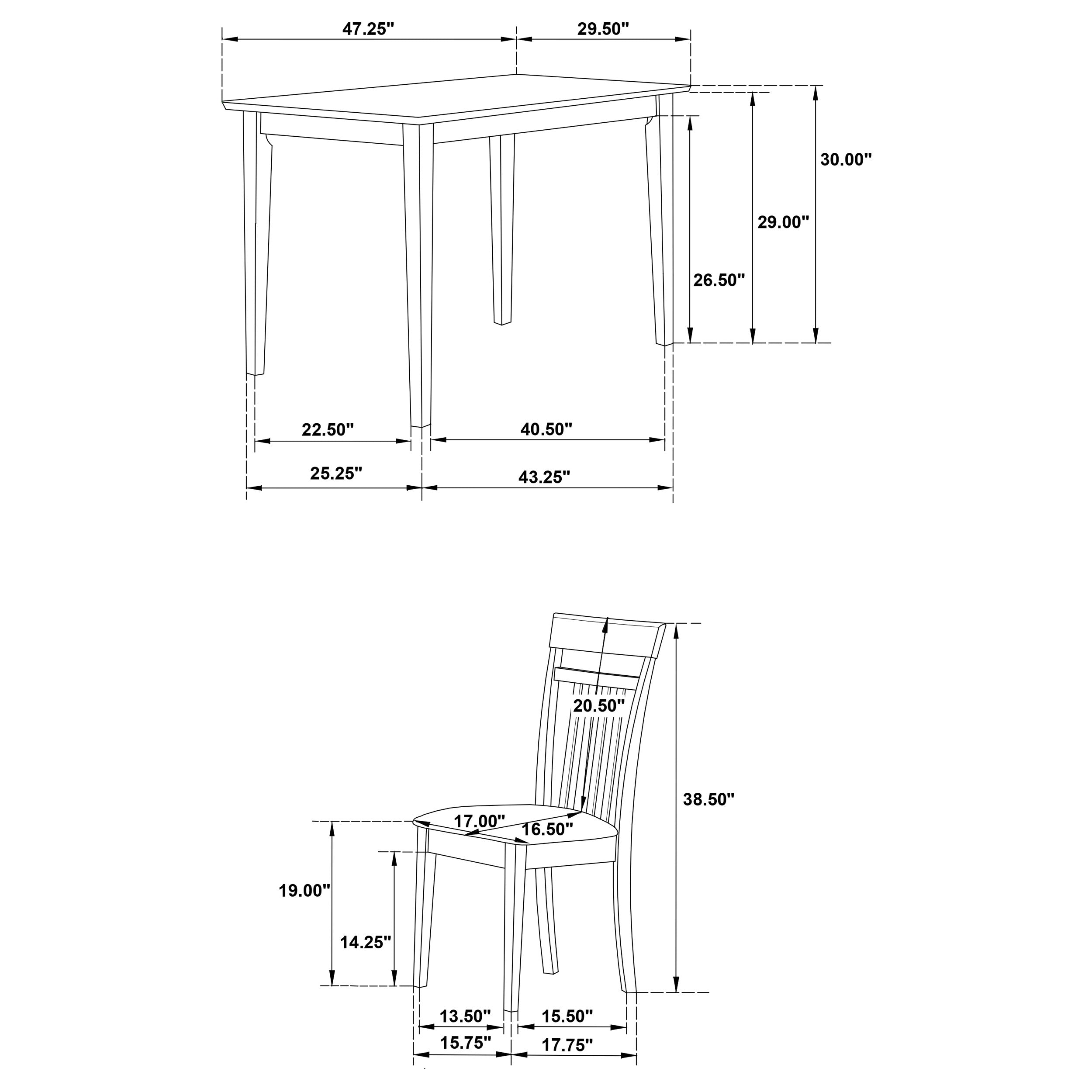 Robles Dining Set - Ideal Furniture (Fresno,CA)