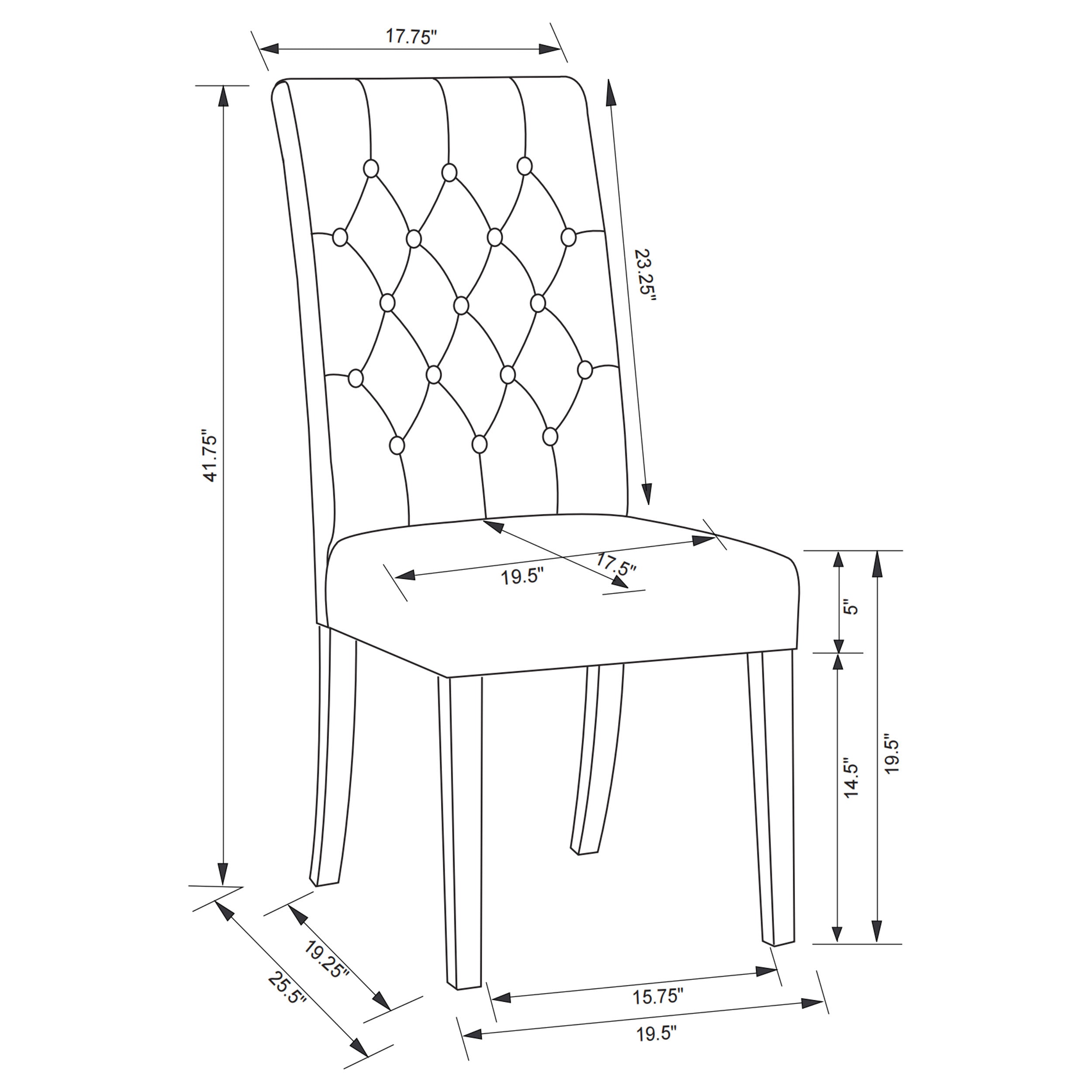 Florence Dining Set - Ideal Furniture (Fresno,CA)