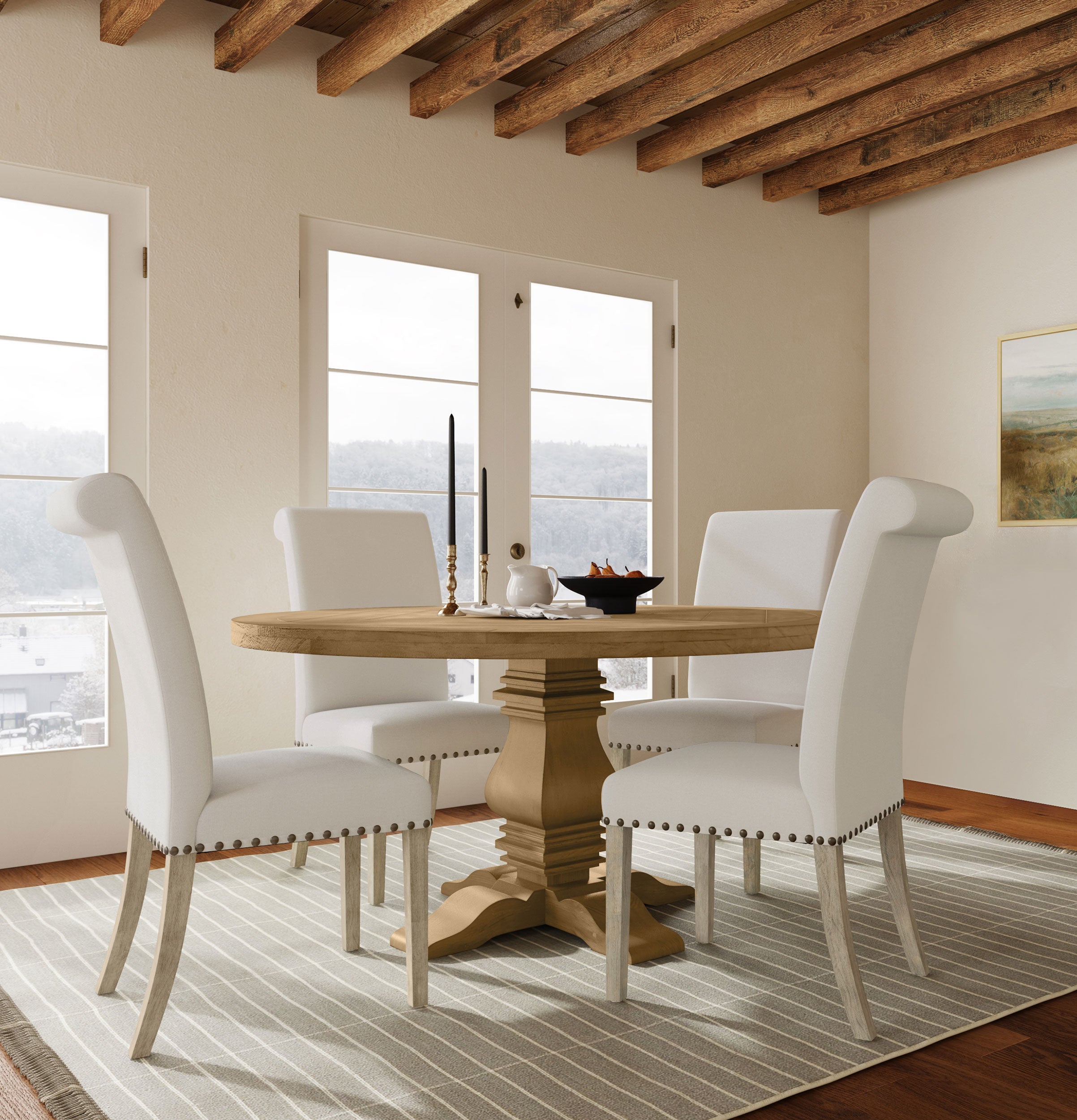 Florence Dining Set - Ideal Furniture (Fresno,CA)