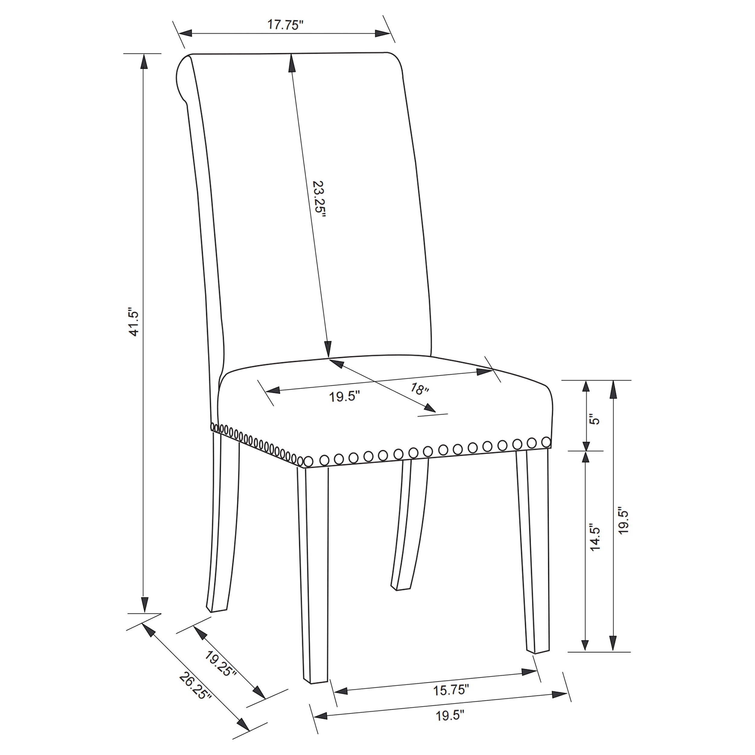 Florence Dining Set - Ideal Furniture (Fresno,CA)