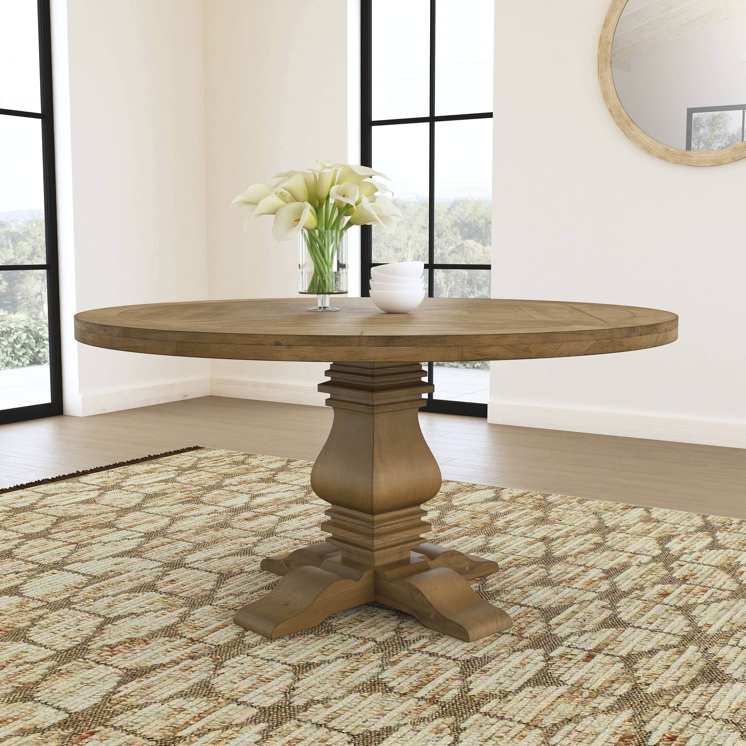 Florence Dining Table - Ideal Furniture (Fresno,CA)