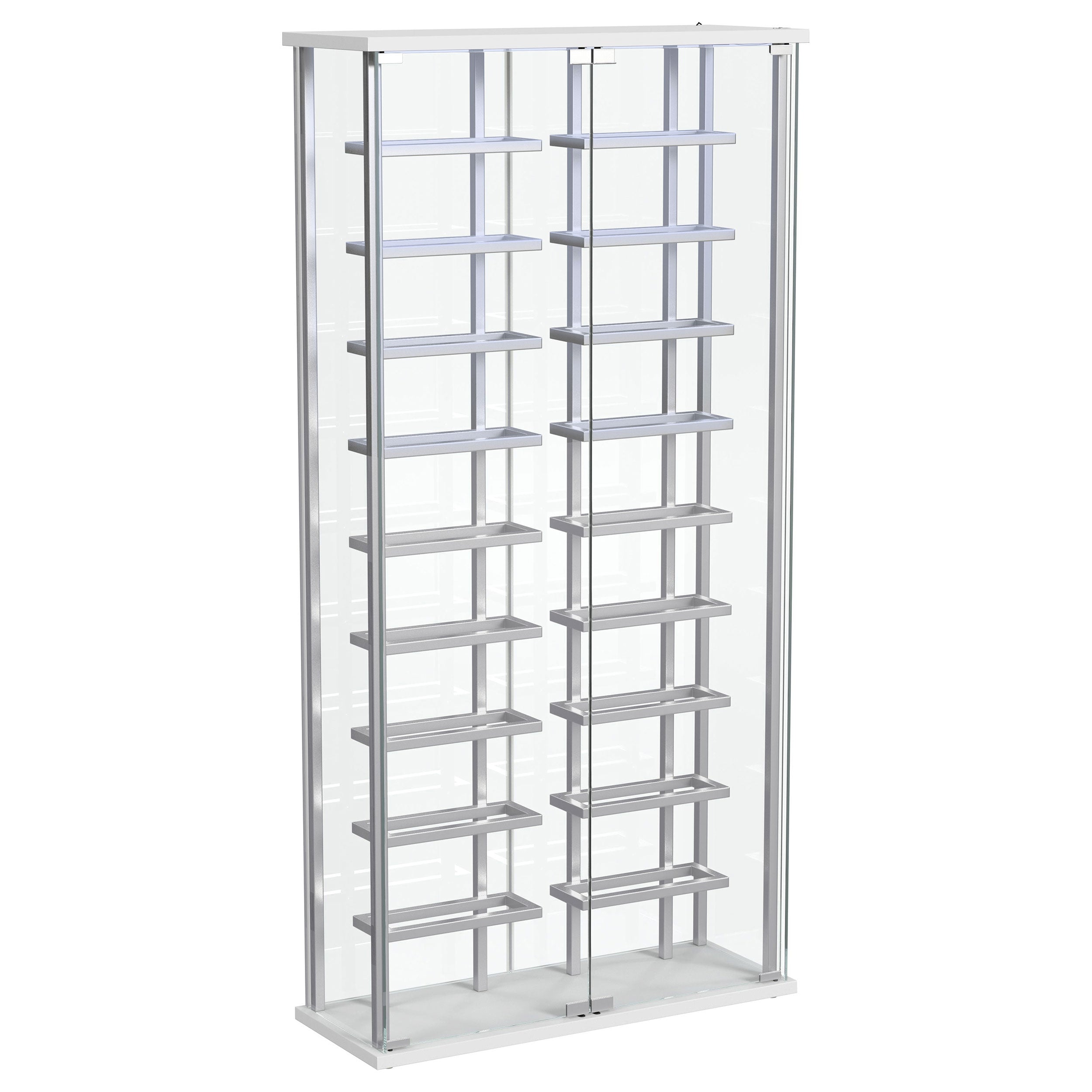 Montara Wine Cabinet with LED Lighting - Ideal Furniture (Fresno,CA)