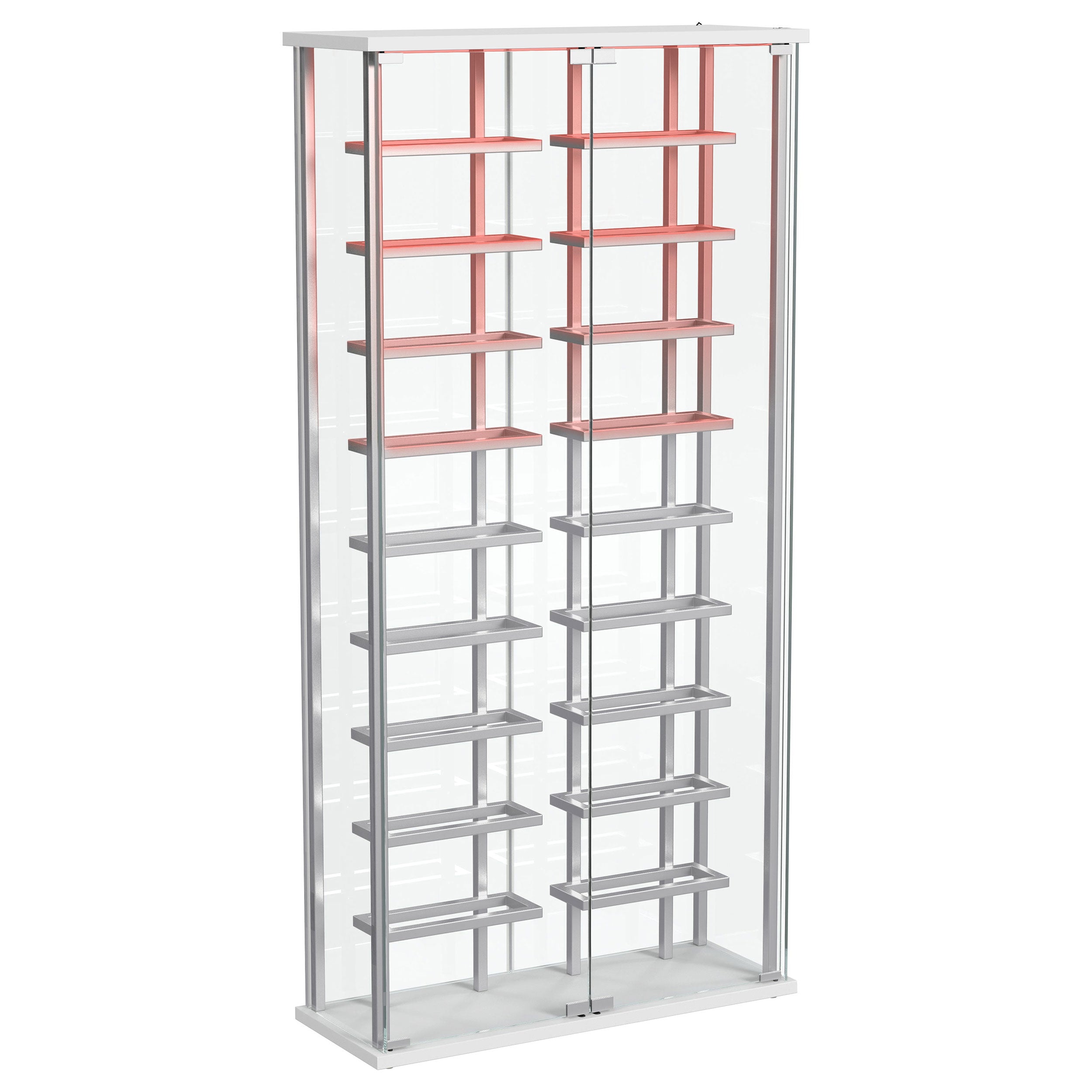 Montara Wine Cabinet with LED Lighting - Ideal Furniture (Fresno,CA)