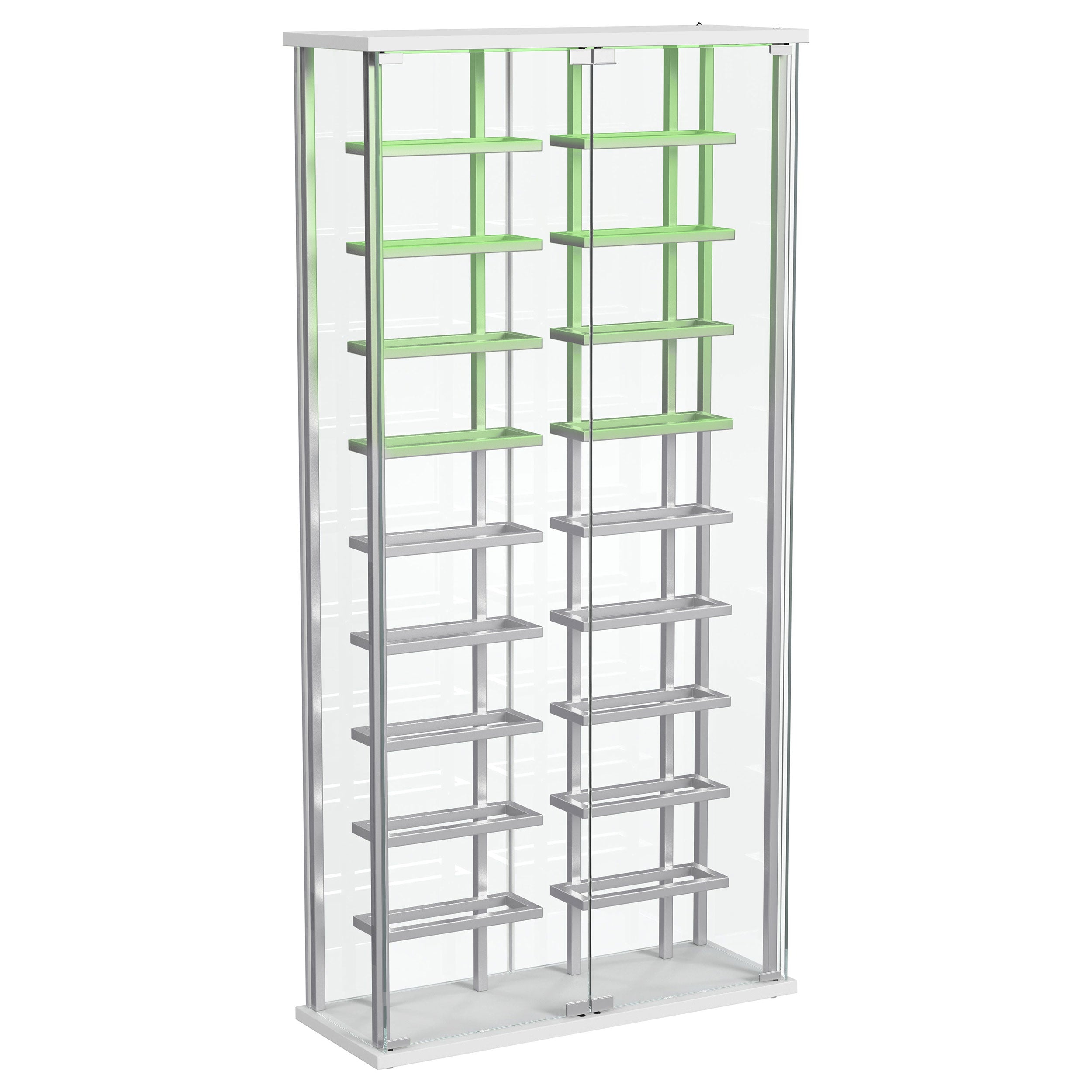 Montara Wine Cabinet with LED Lighting - Ideal Furniture (Fresno,CA)