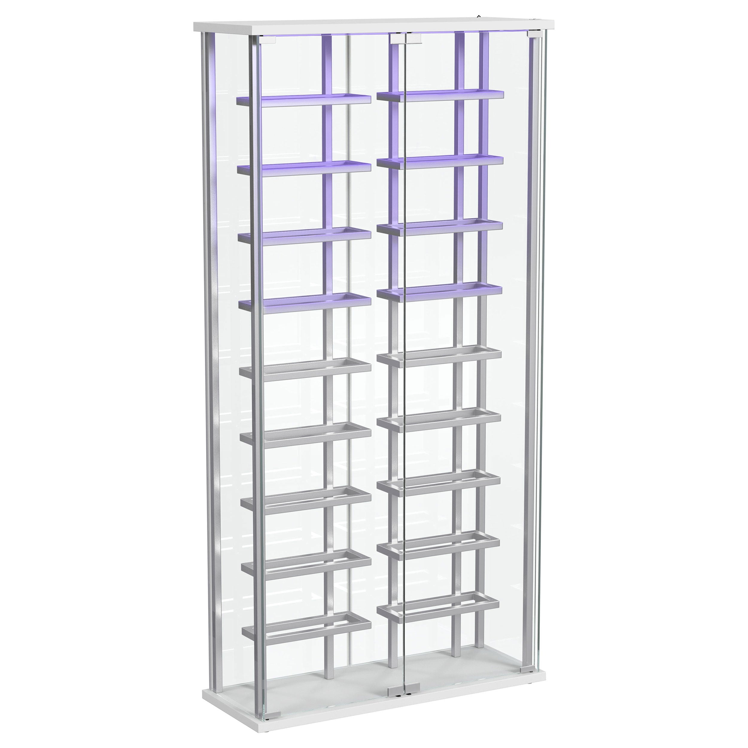 Montara Wine Cabinet with LED Lighting - Ideal Furniture (Fresno,CA)