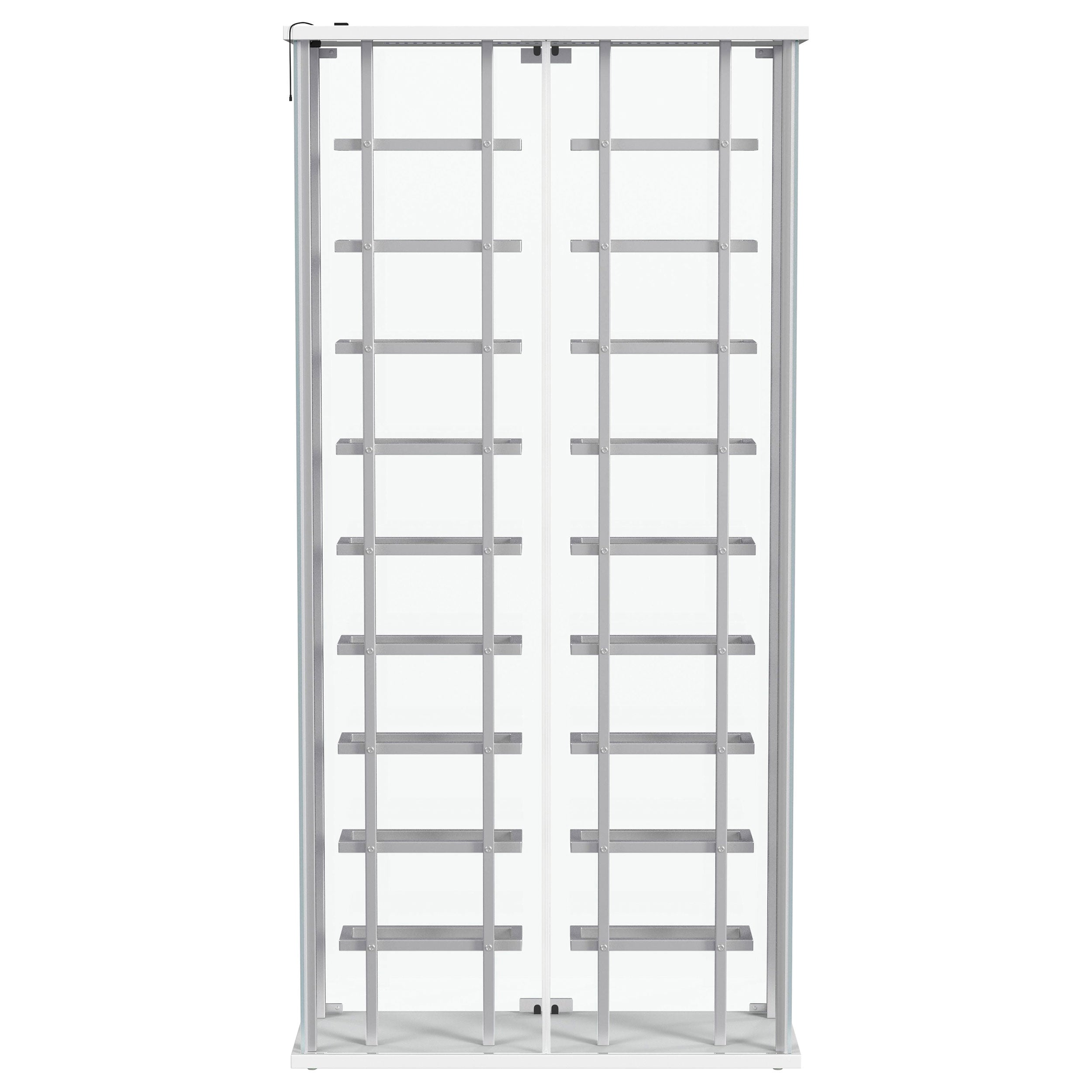 Montara Wine Cabinet with LED Lighting - Ideal Furniture (Fresno,CA)