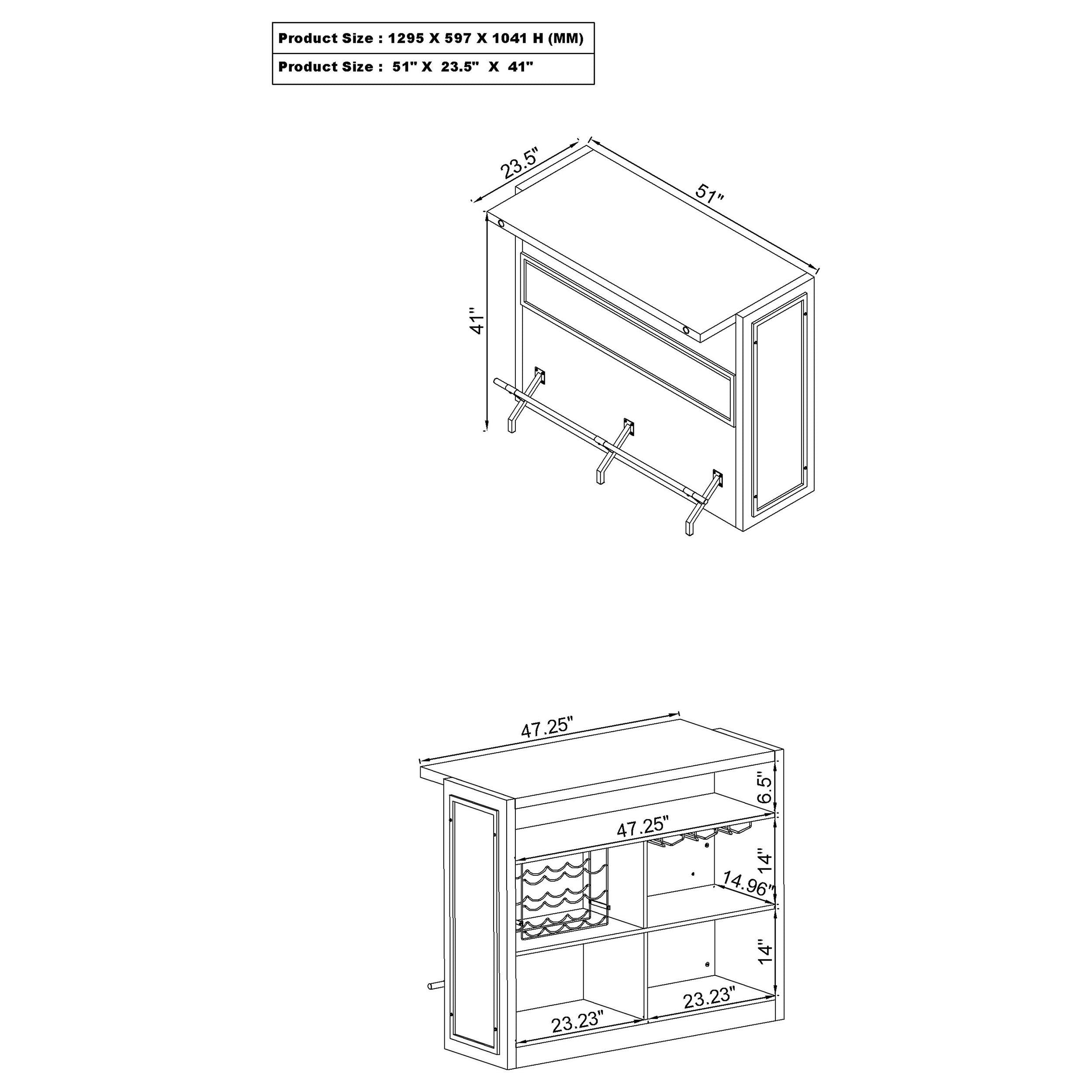 Joe Home Bar - Ideal Furniture (Fresno,CA)