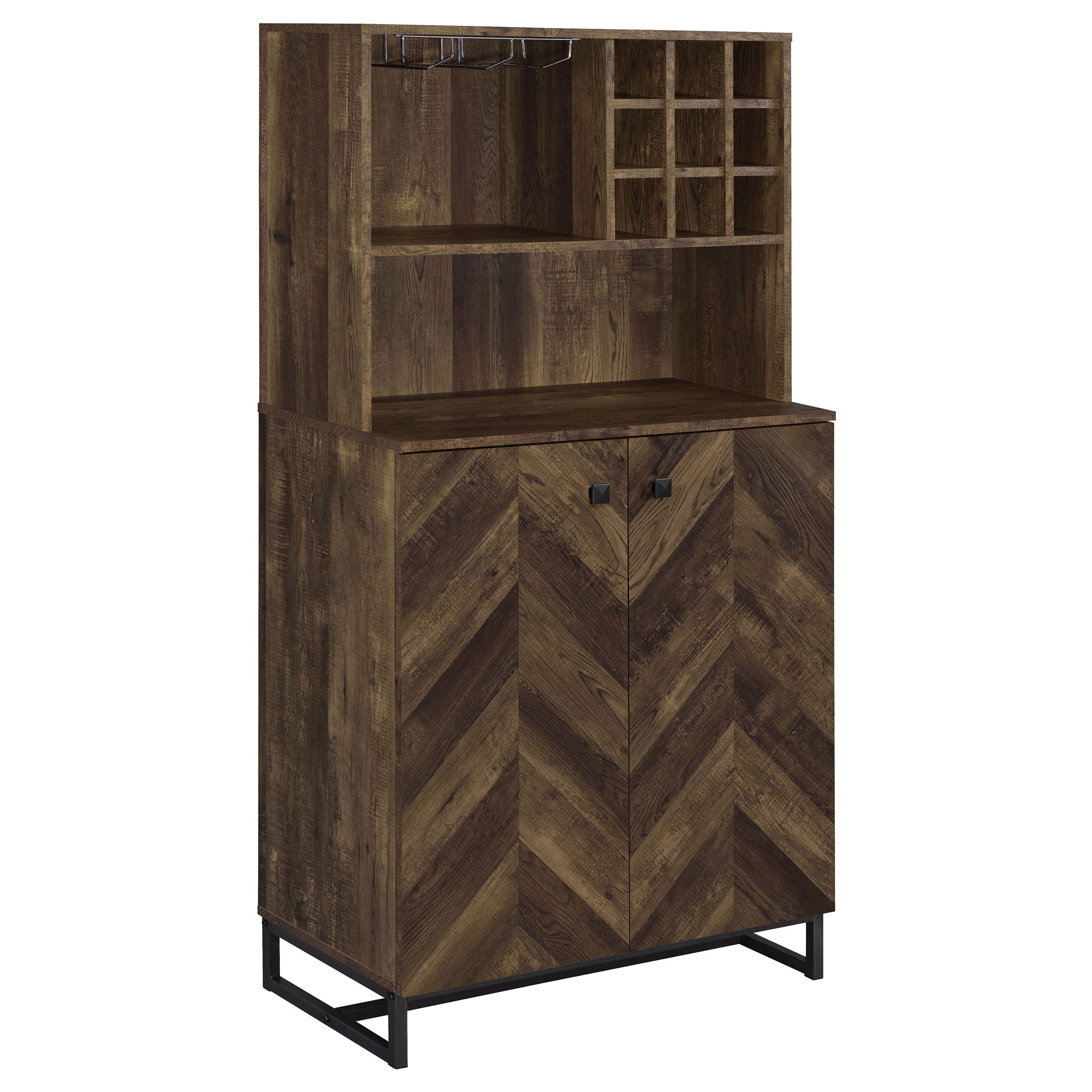 Mendoza Bar Cabinet - Ideal Furniture (Fresno,CA)