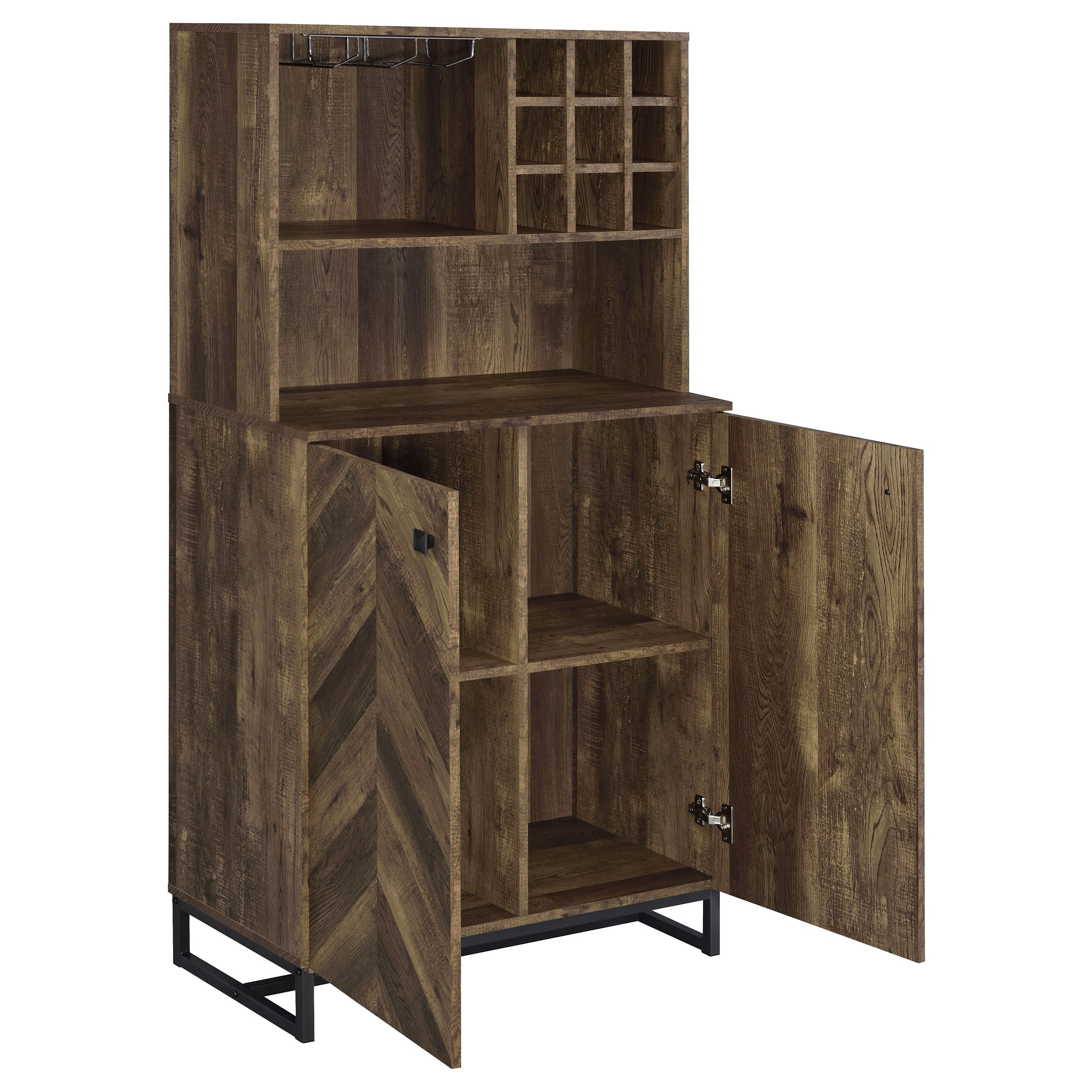 Mendoza Bar Cabinet - Ideal Furniture (Fresno,CA)