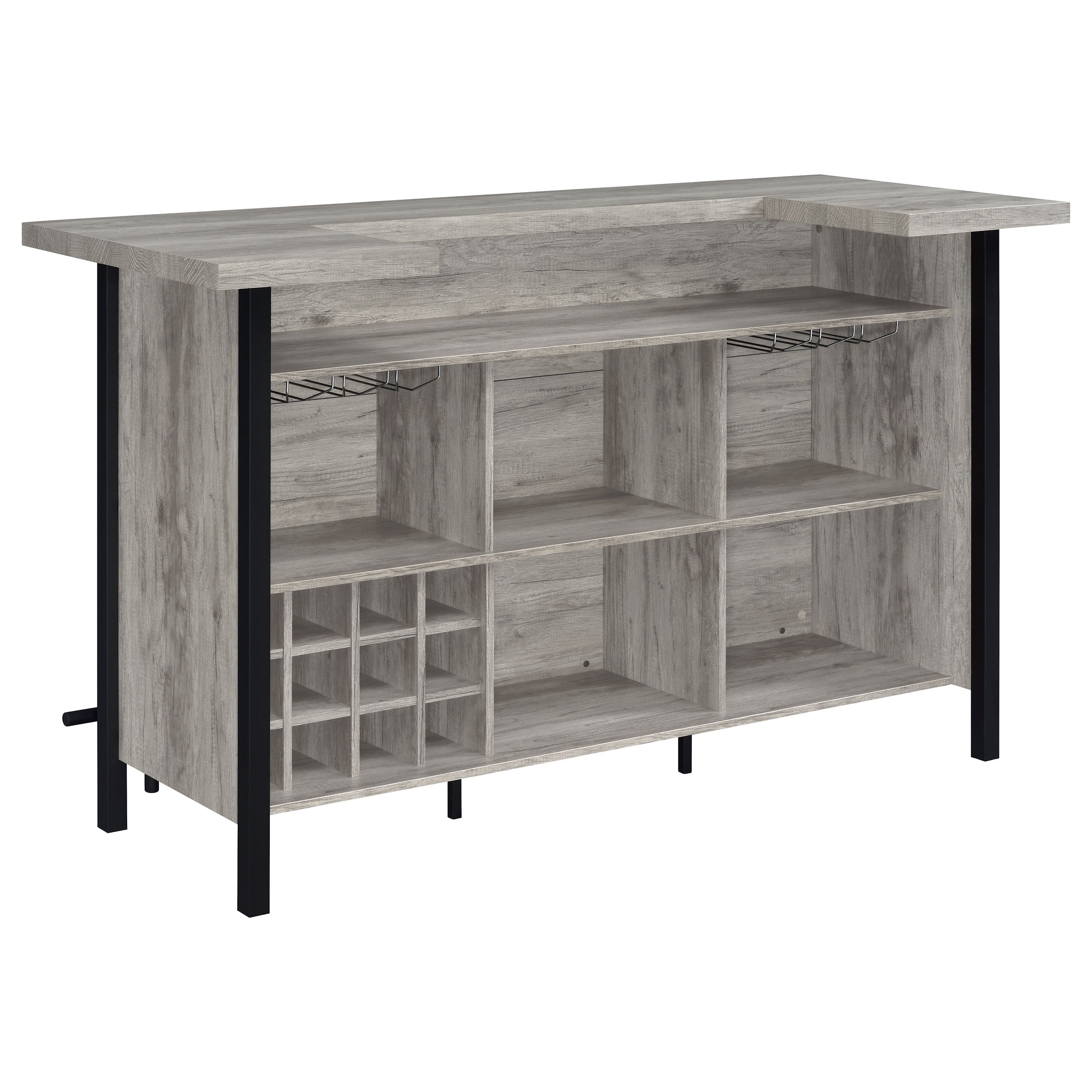 Bellemore Home Bar - Ideal Furniture (Fresno,CA)
