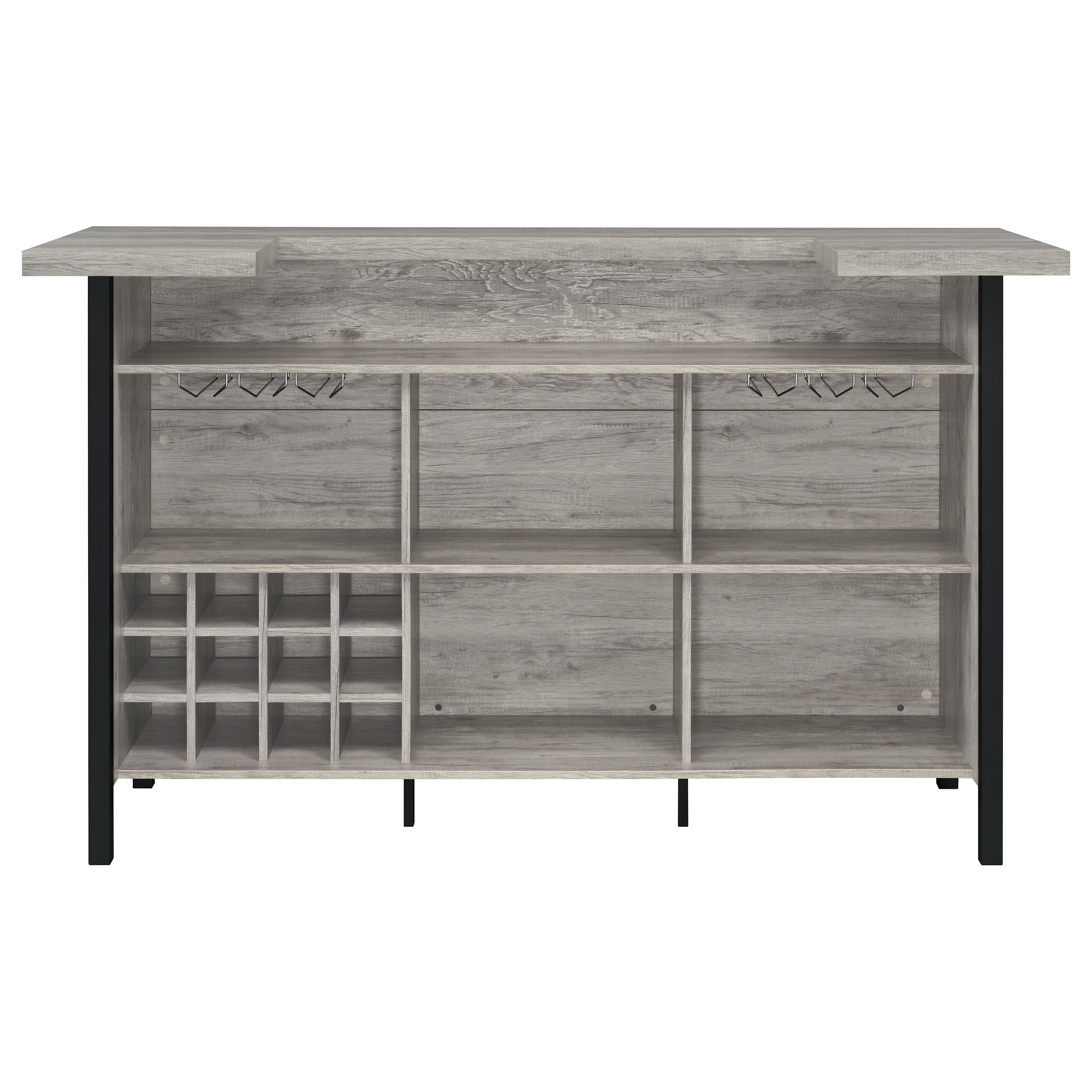 Bellemore Home Bar - Ideal Furniture (Fresno,CA)
