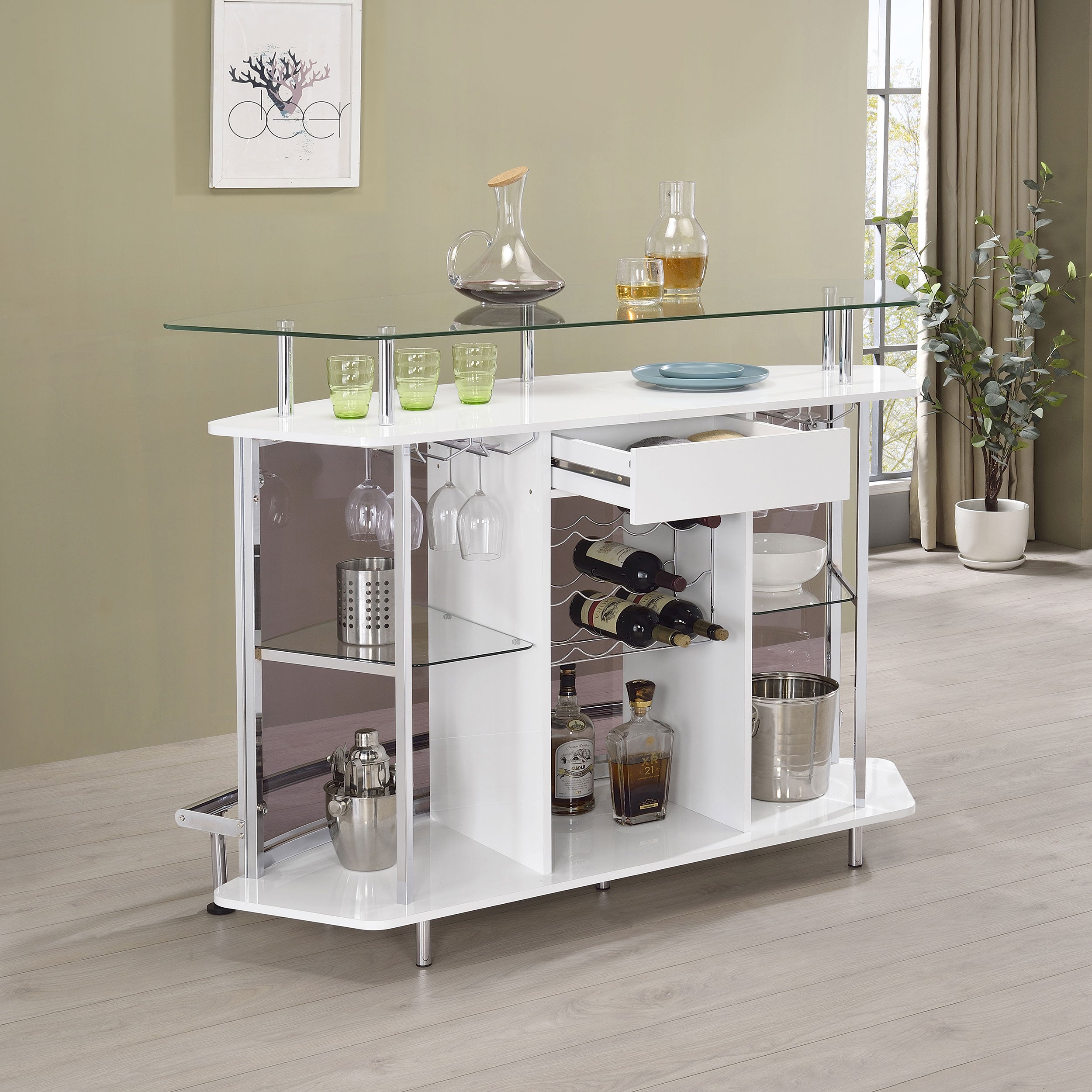 Gideon Home Bar - Ideal Furniture (Fresno,CA)