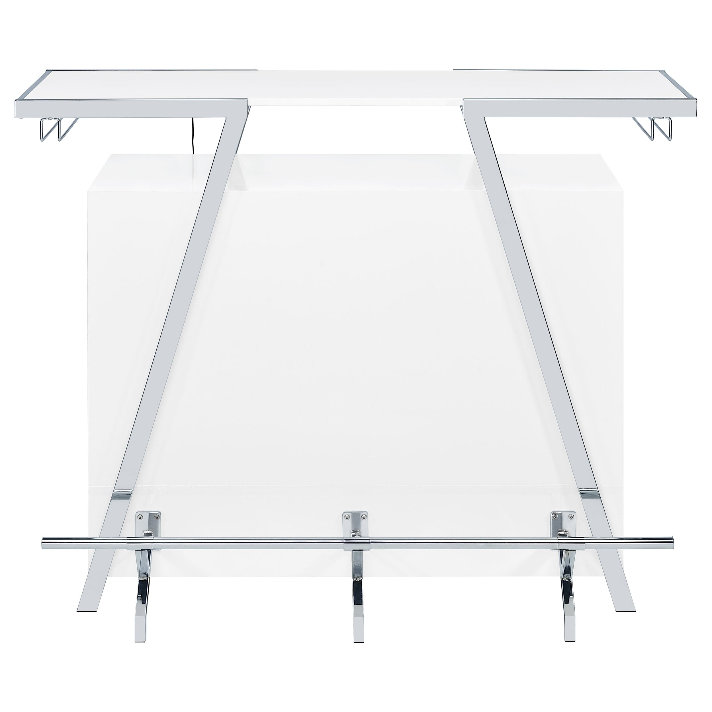 Araceli Home Bar with LED Lighting - Ideal Furniture (Fresno,CA)