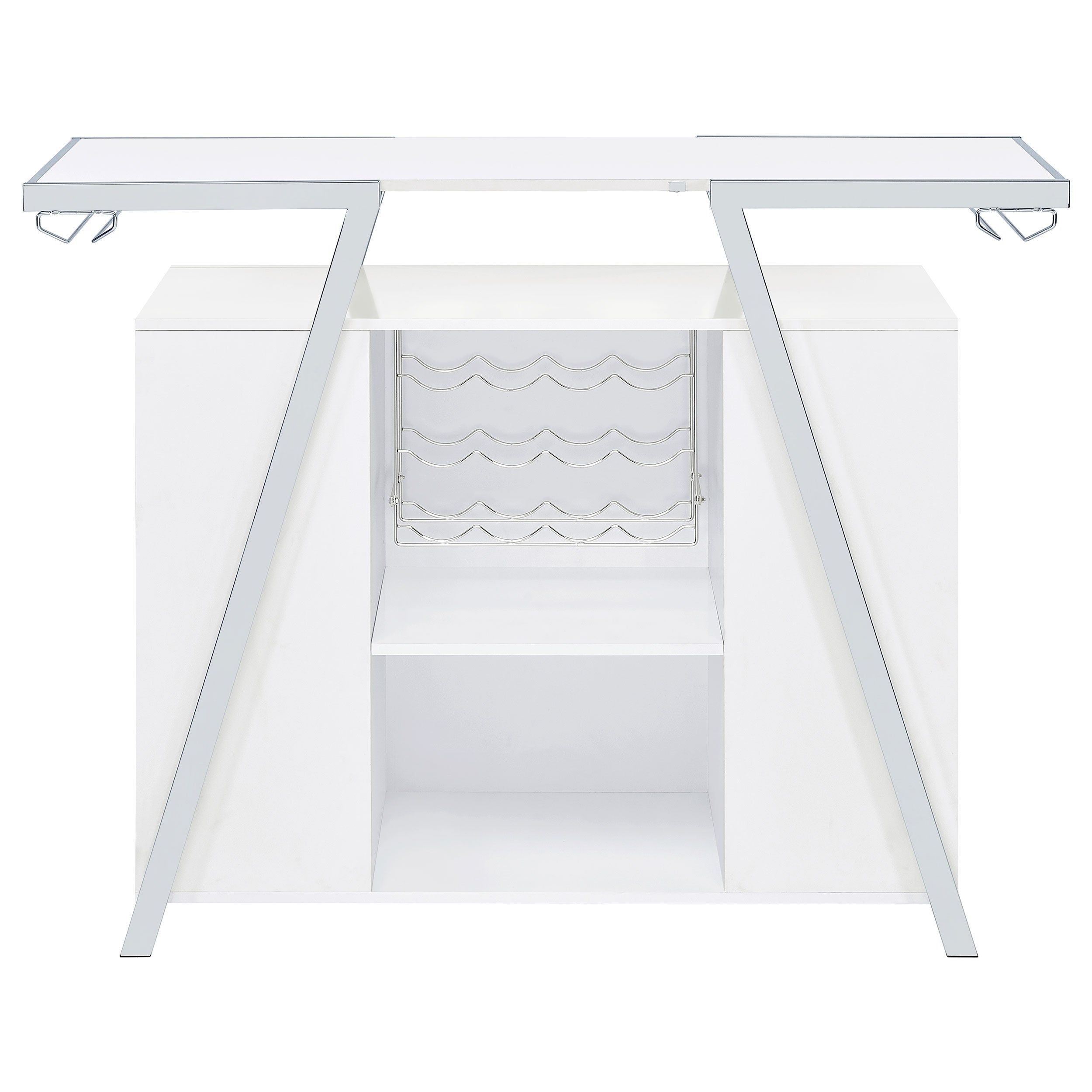 Araceli Home Bar with LED Lighting - Ideal Furniture (Fresno,CA)