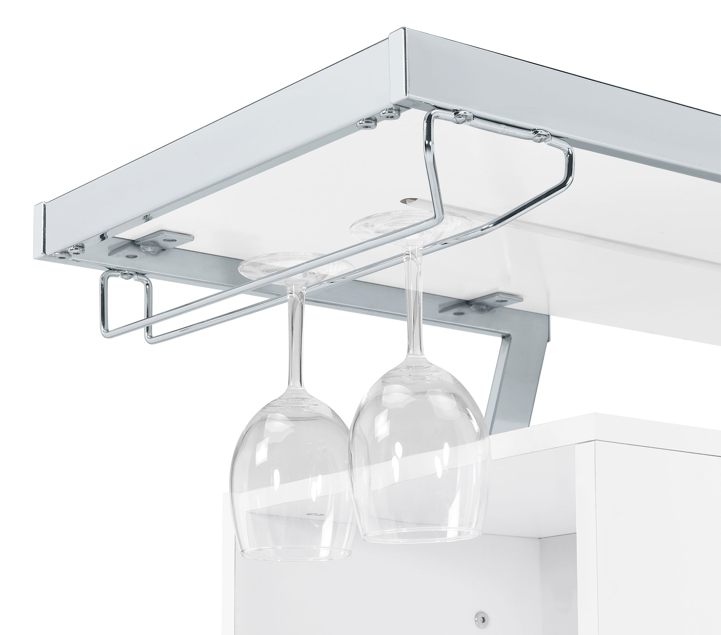 Araceli Home Bar with LED Lighting - Ideal Furniture (Fresno,CA)