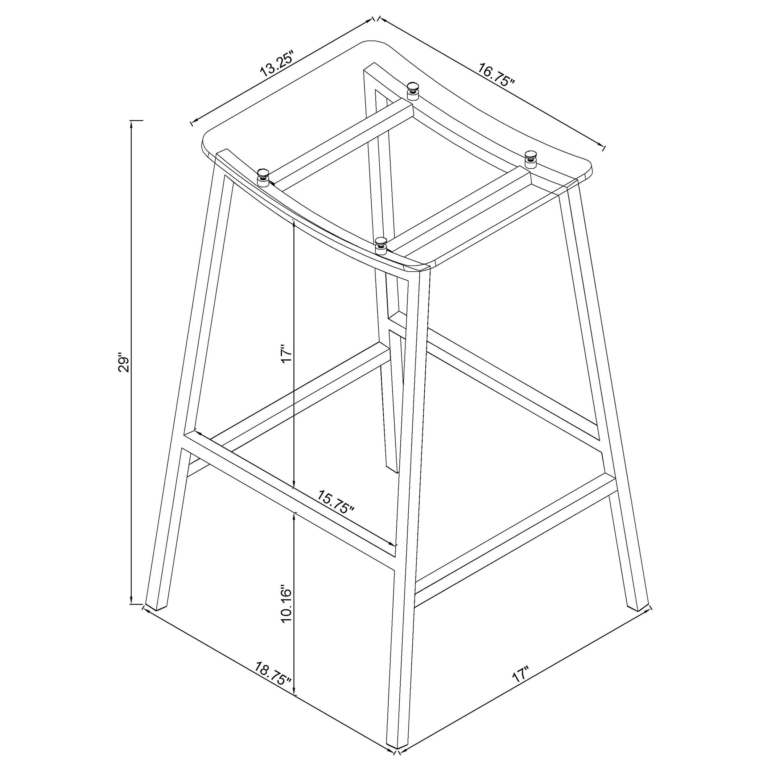 Jovani Bar Stool - Ideal Furniture (Fresno,CA)
