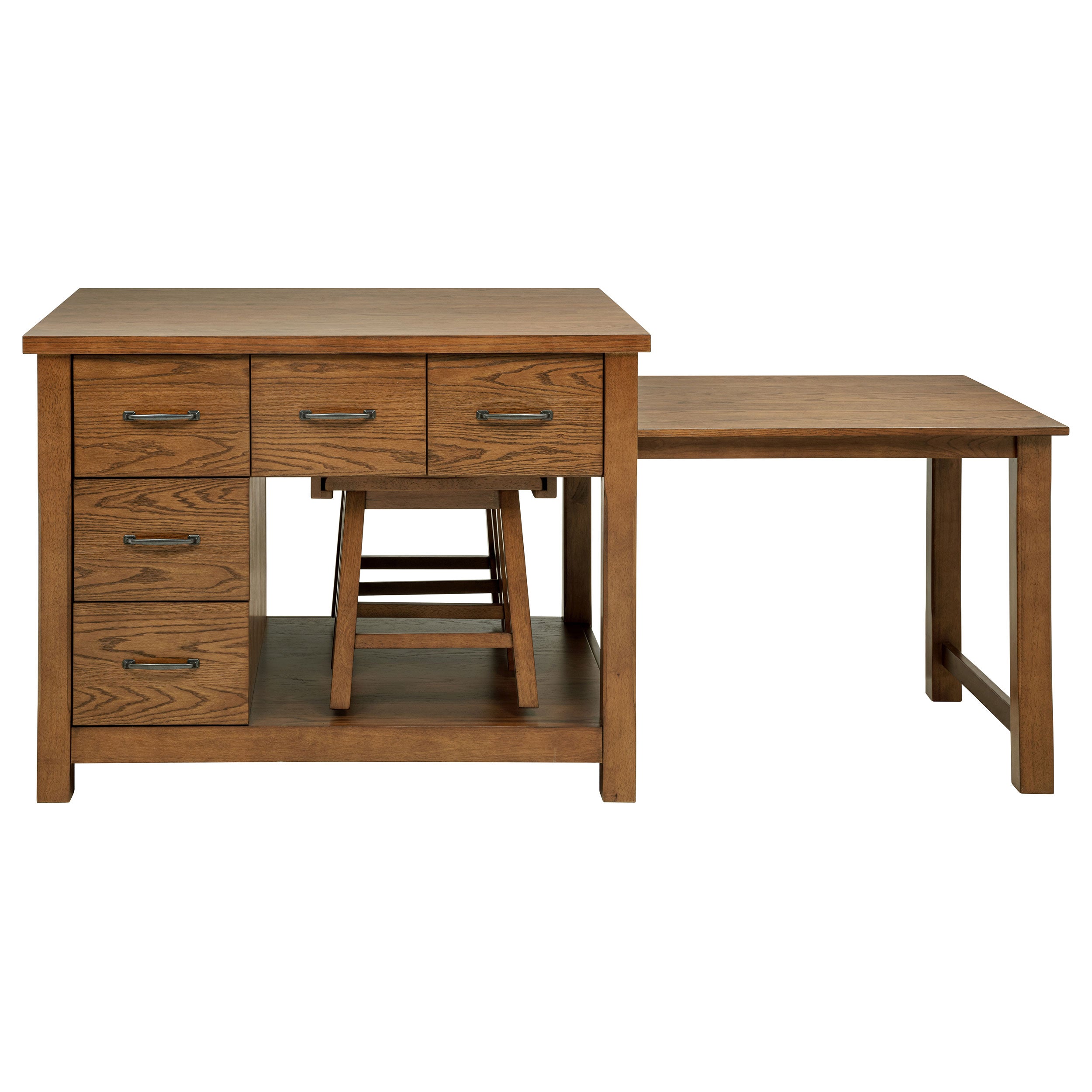 Mayfair Kitchen Island Set - Ideal Furniture (Fresno,CA)