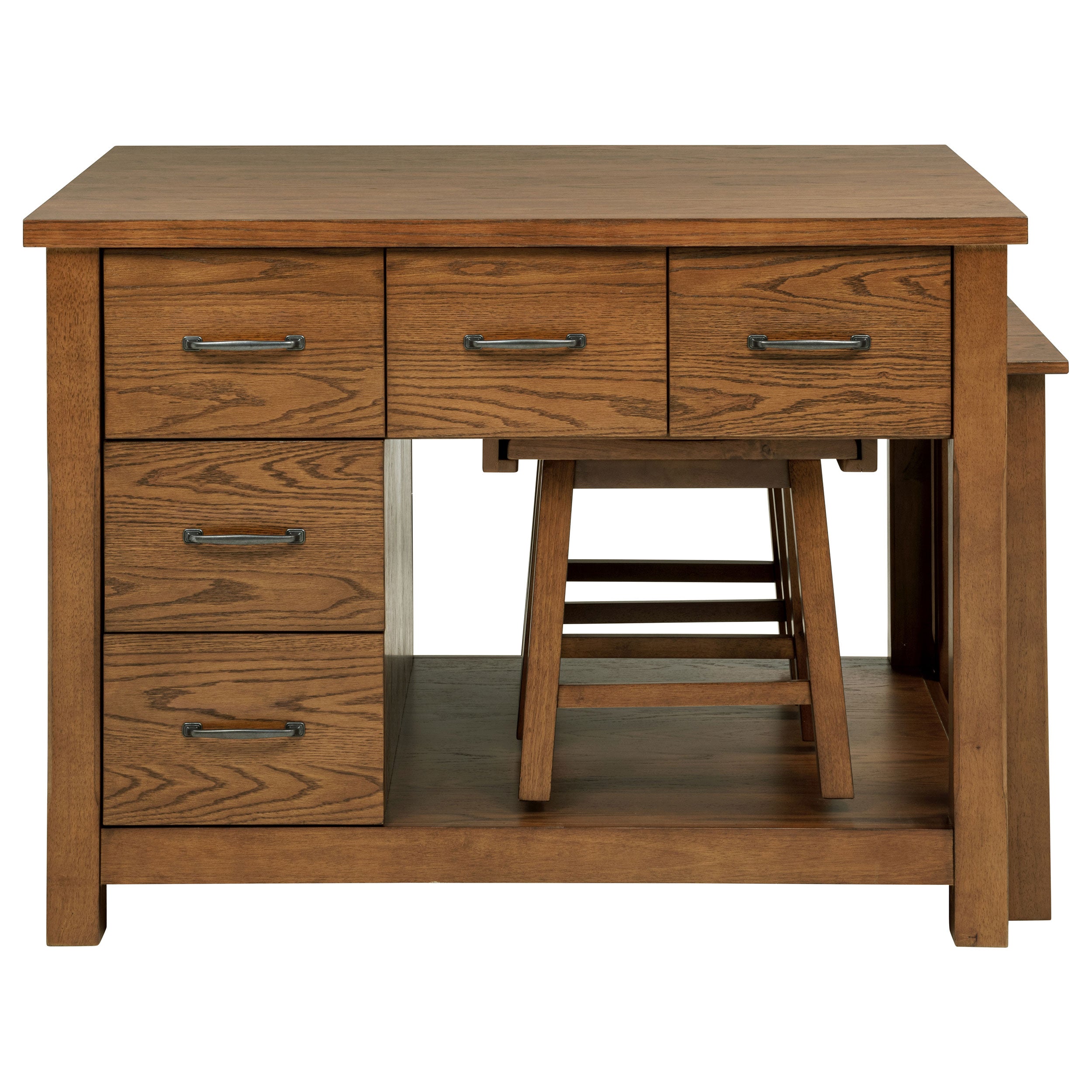 Mayfair Kitchen Island Set - Ideal Furniture (Fresno,CA)