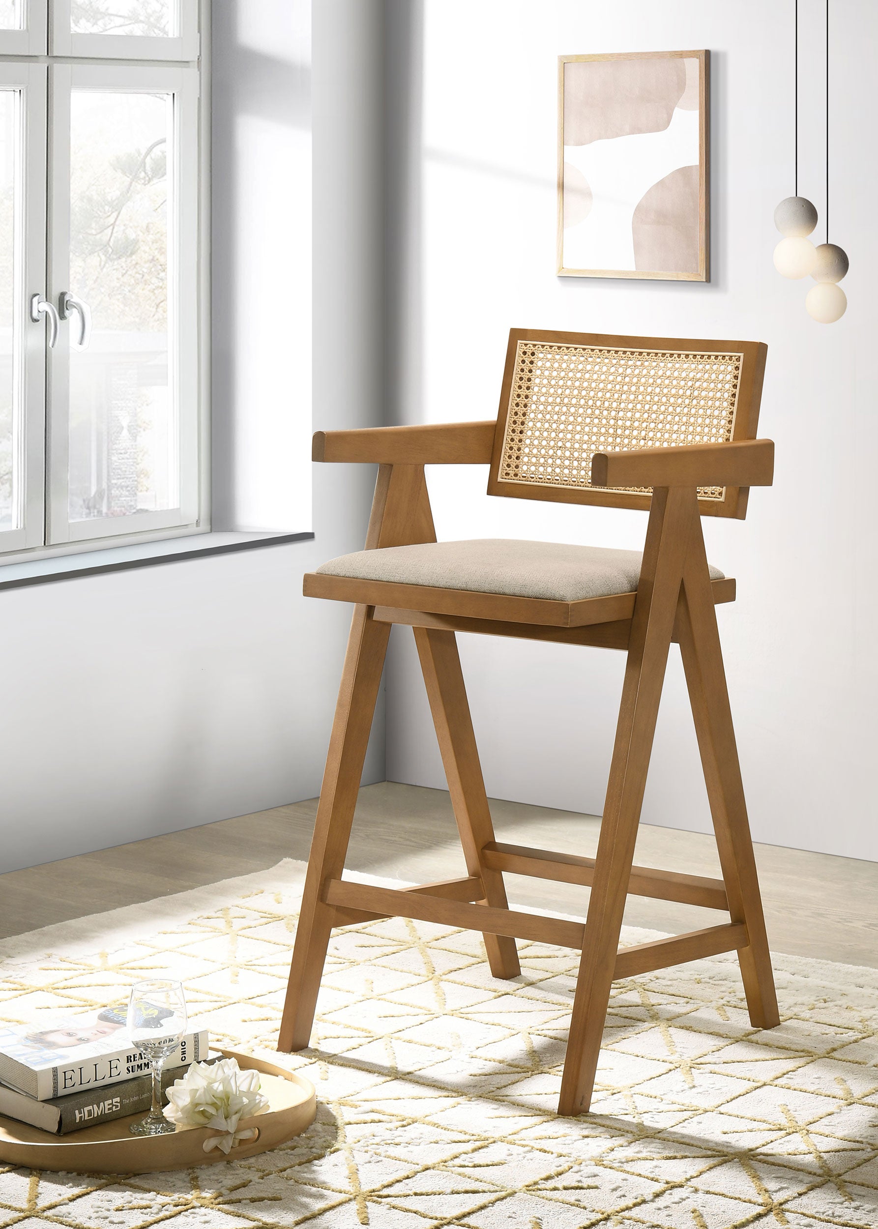 Kane Bar Chair - Ideal Furniture (Fresno,CA)
