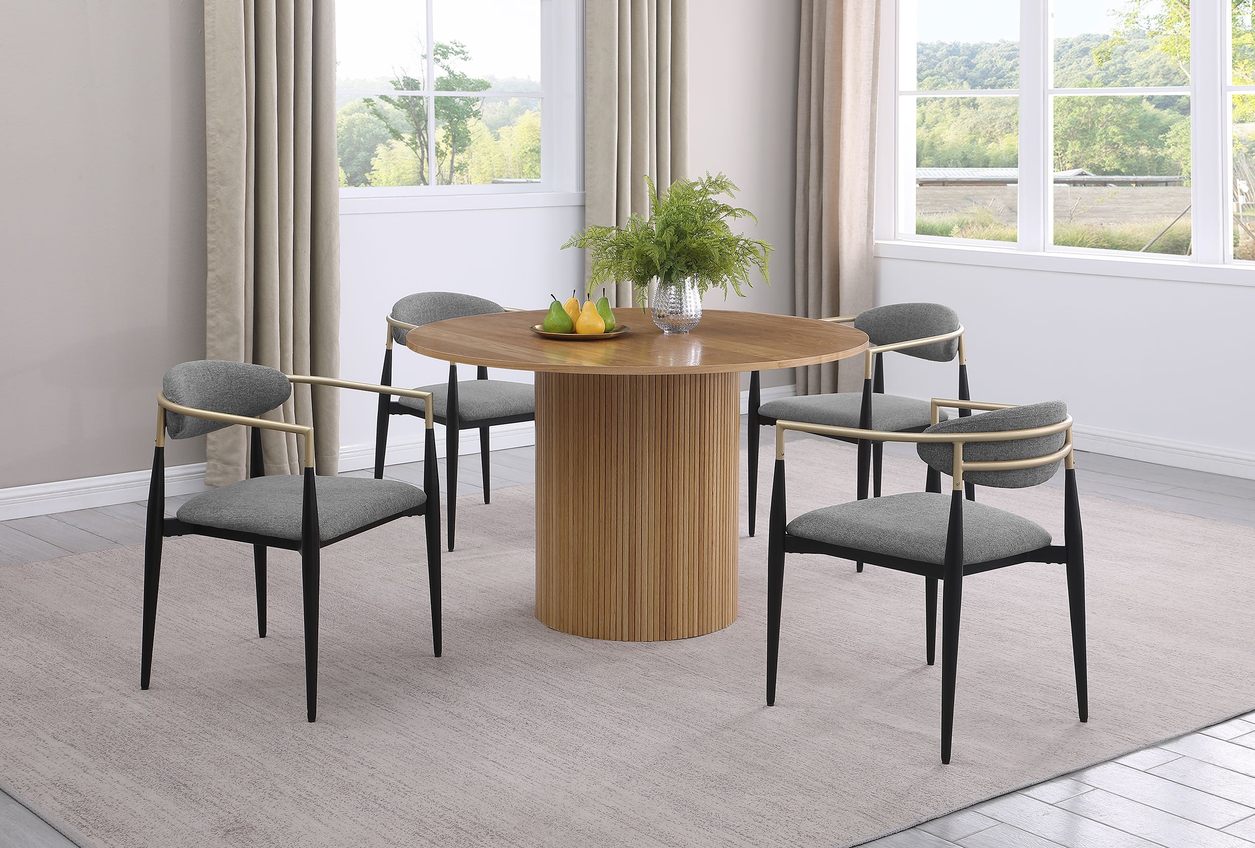Bradbury Dining Arm Chair - Ideal Furniture (Fresno,CA)