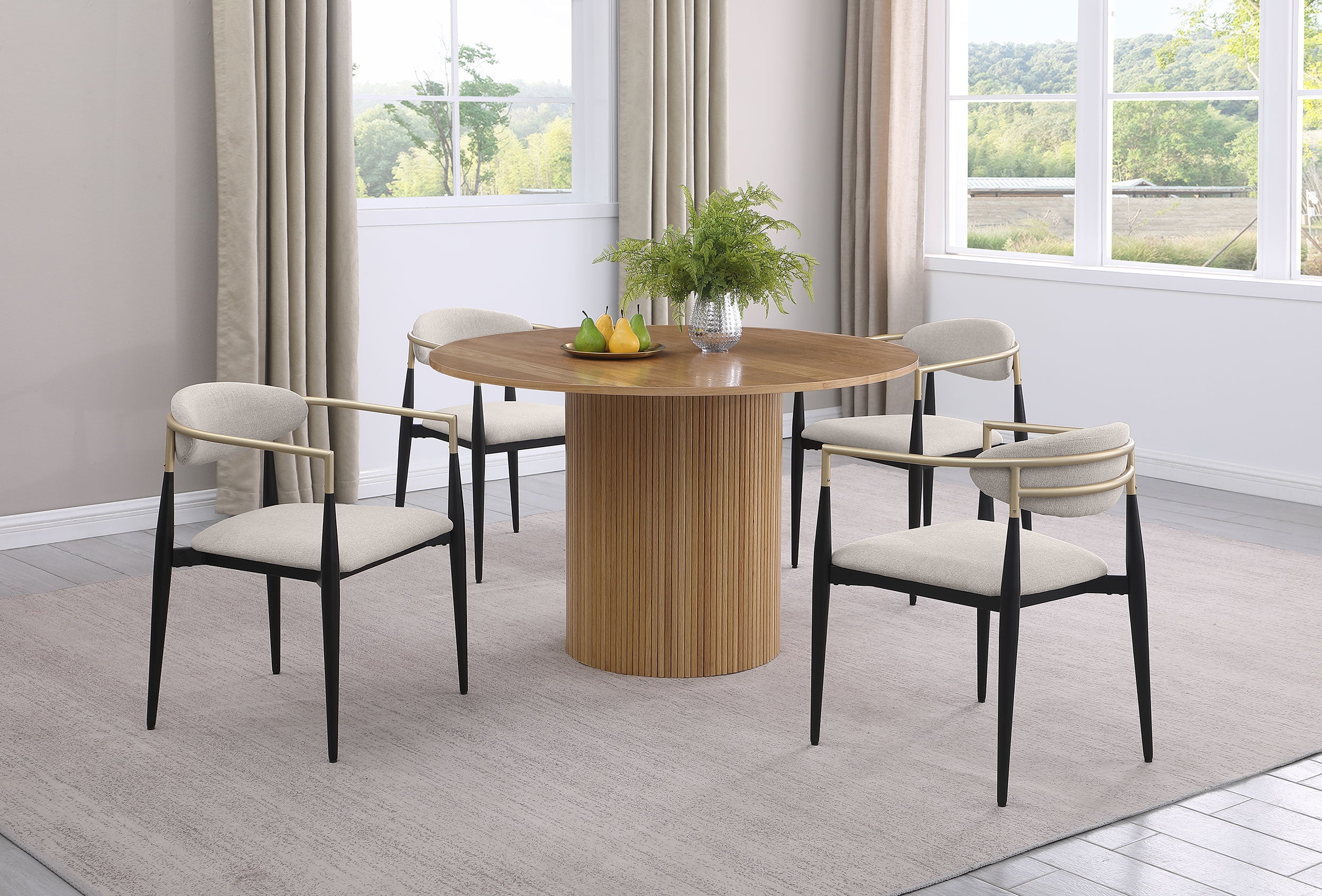 Bradbury Dining Arm Chair - Ideal Furniture (Fresno,CA)