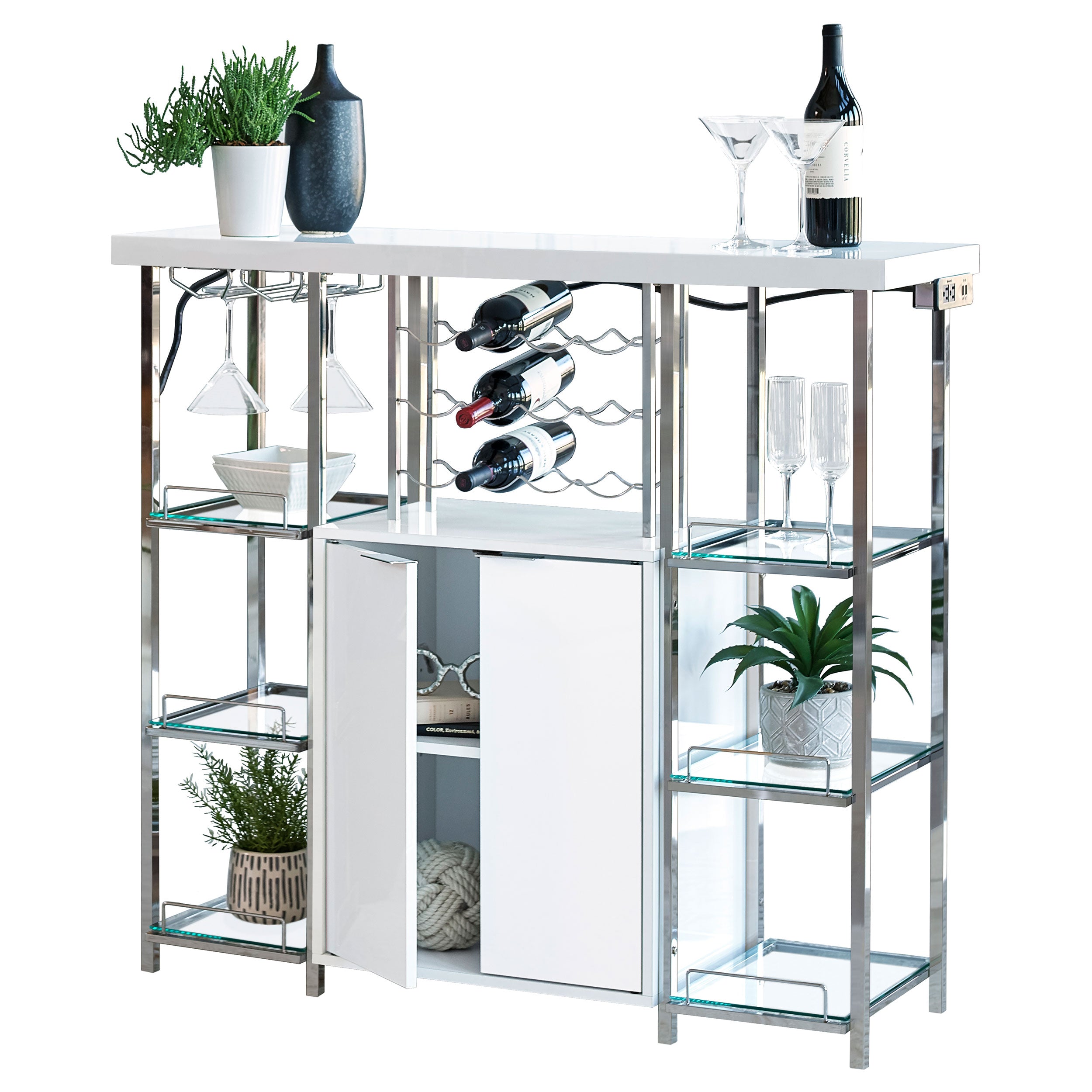 Gallimore Bar Cabinet - Ideal Furniture (Fresno,CA)
