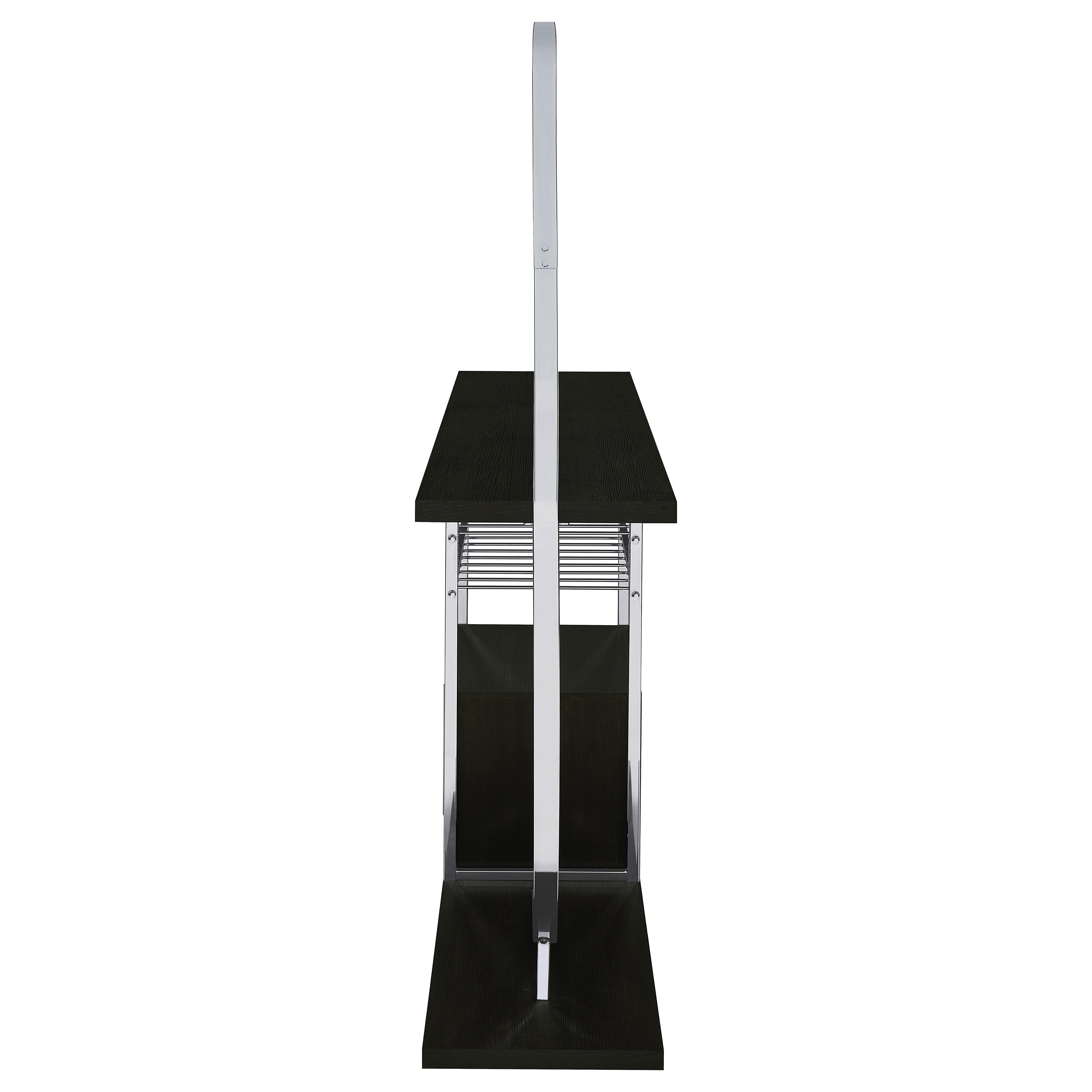 Risley Wine Cabinet with LED Lighting - Ideal Furniture (Fresno,CA)